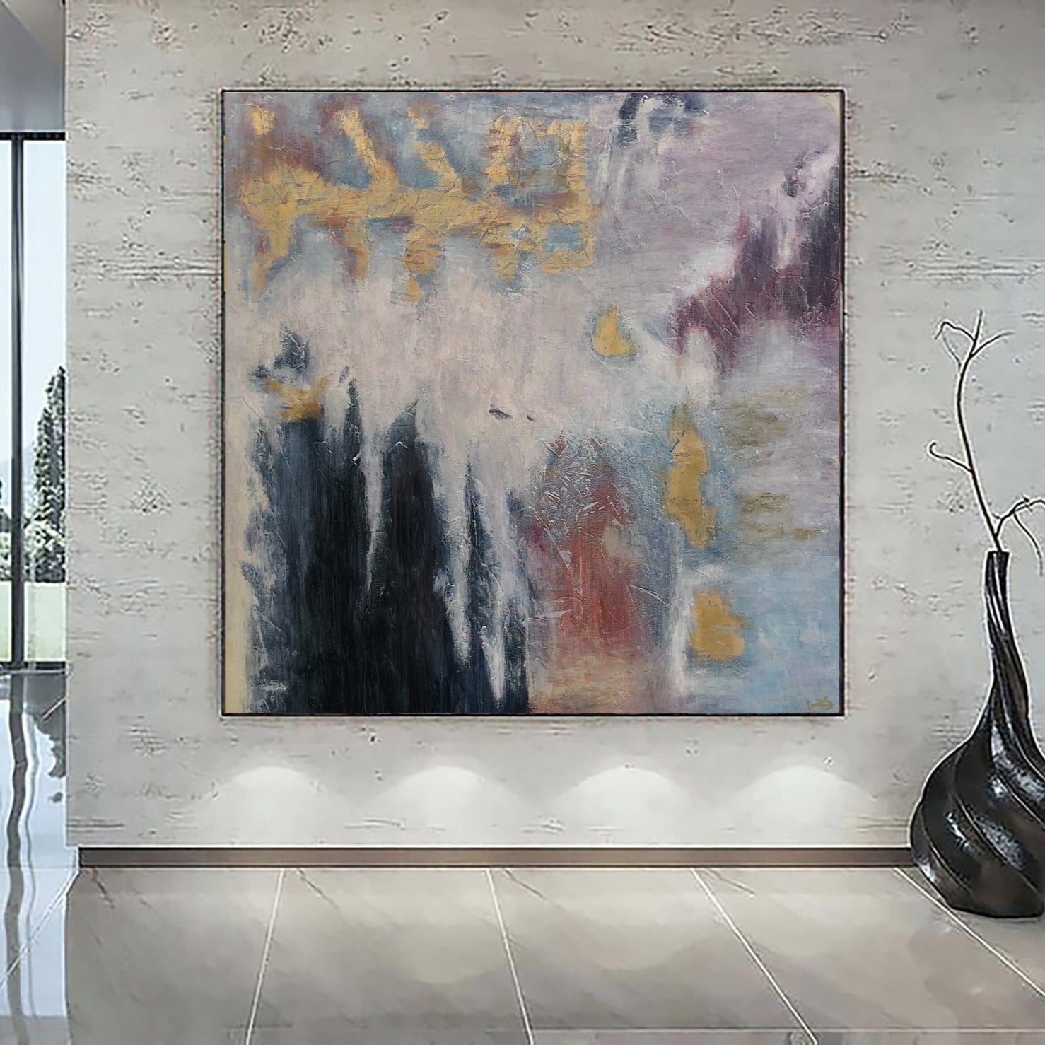 WINTER INSPIRATION 46"x46"