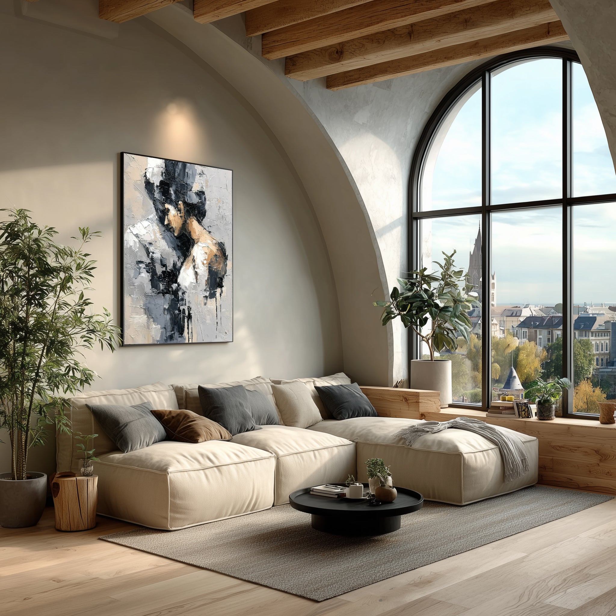 EMBRACE OF LIGHT AND SHADOW