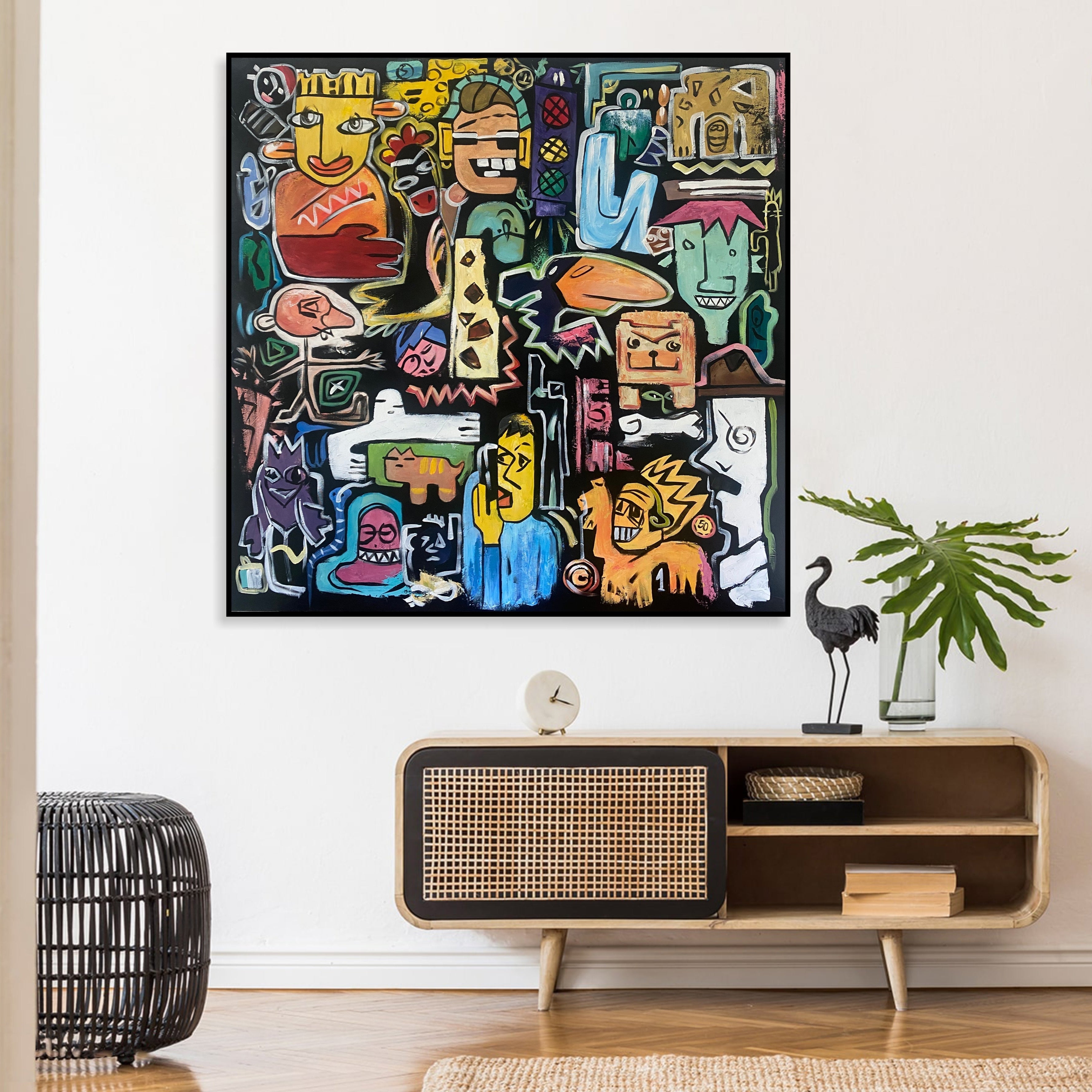 MODERN SOCIETY 50"x50"