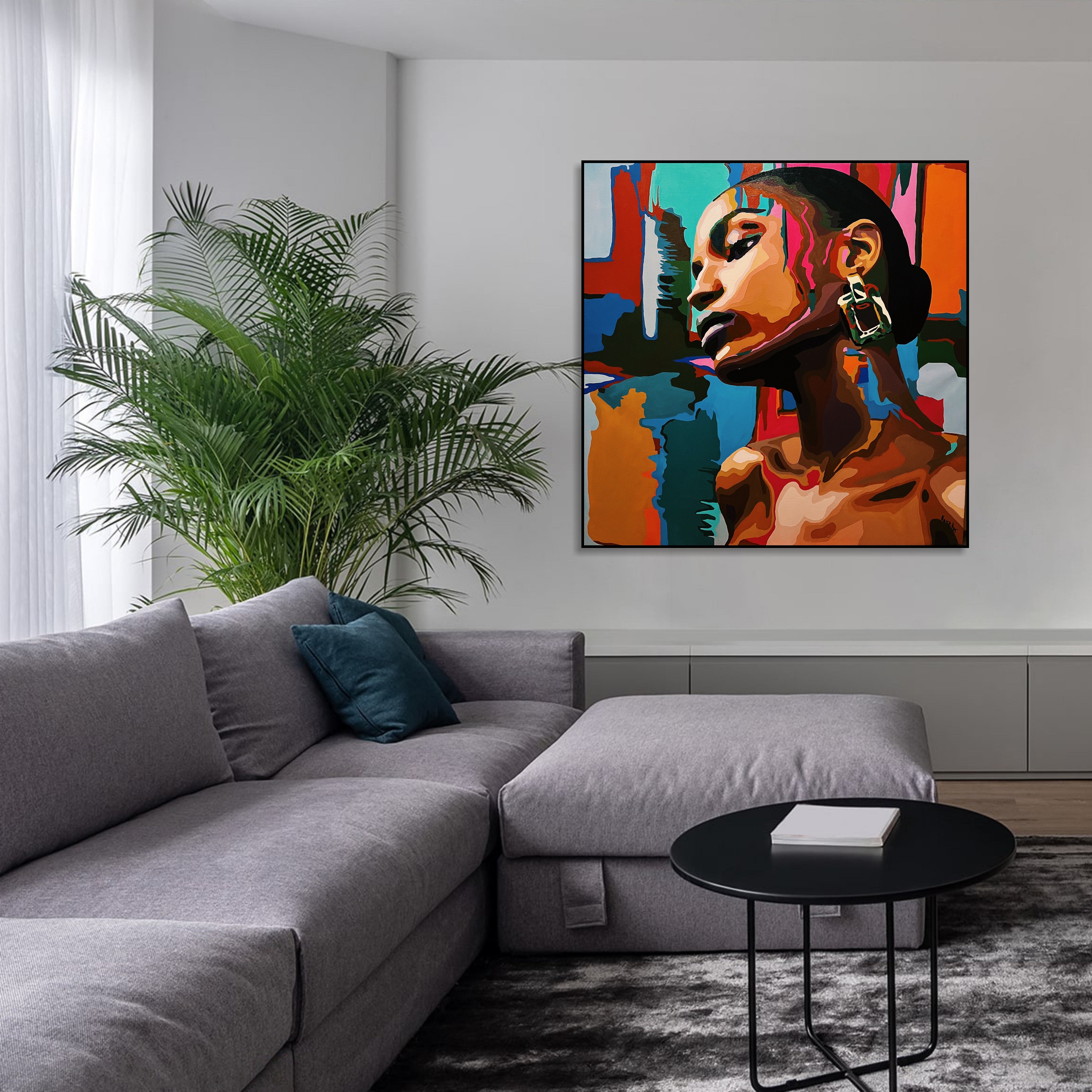 S.A.D.E. 43.3"x43.3"