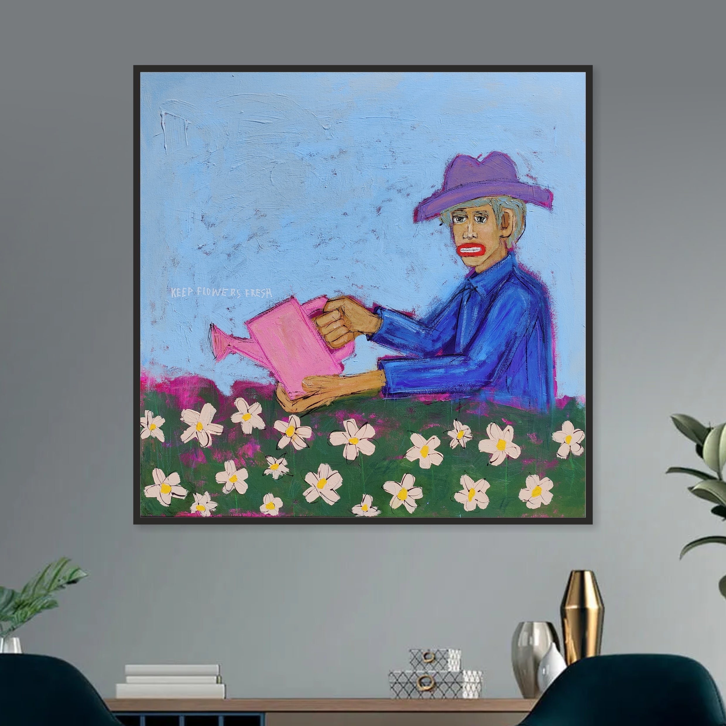 GARDENER'S DELIGHT 35.4"x35.4"