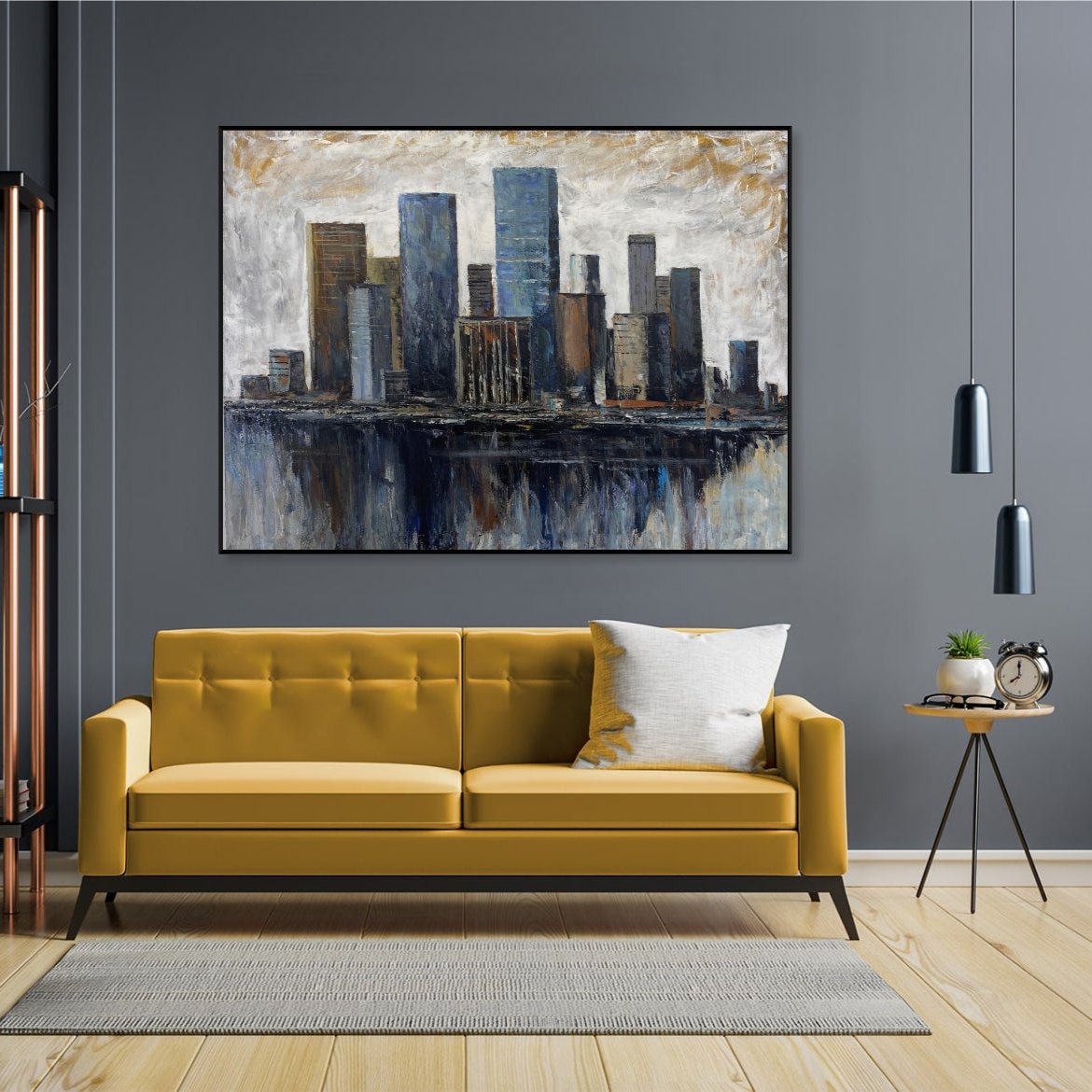 METROPOLIS SKYLINE 40"x54"