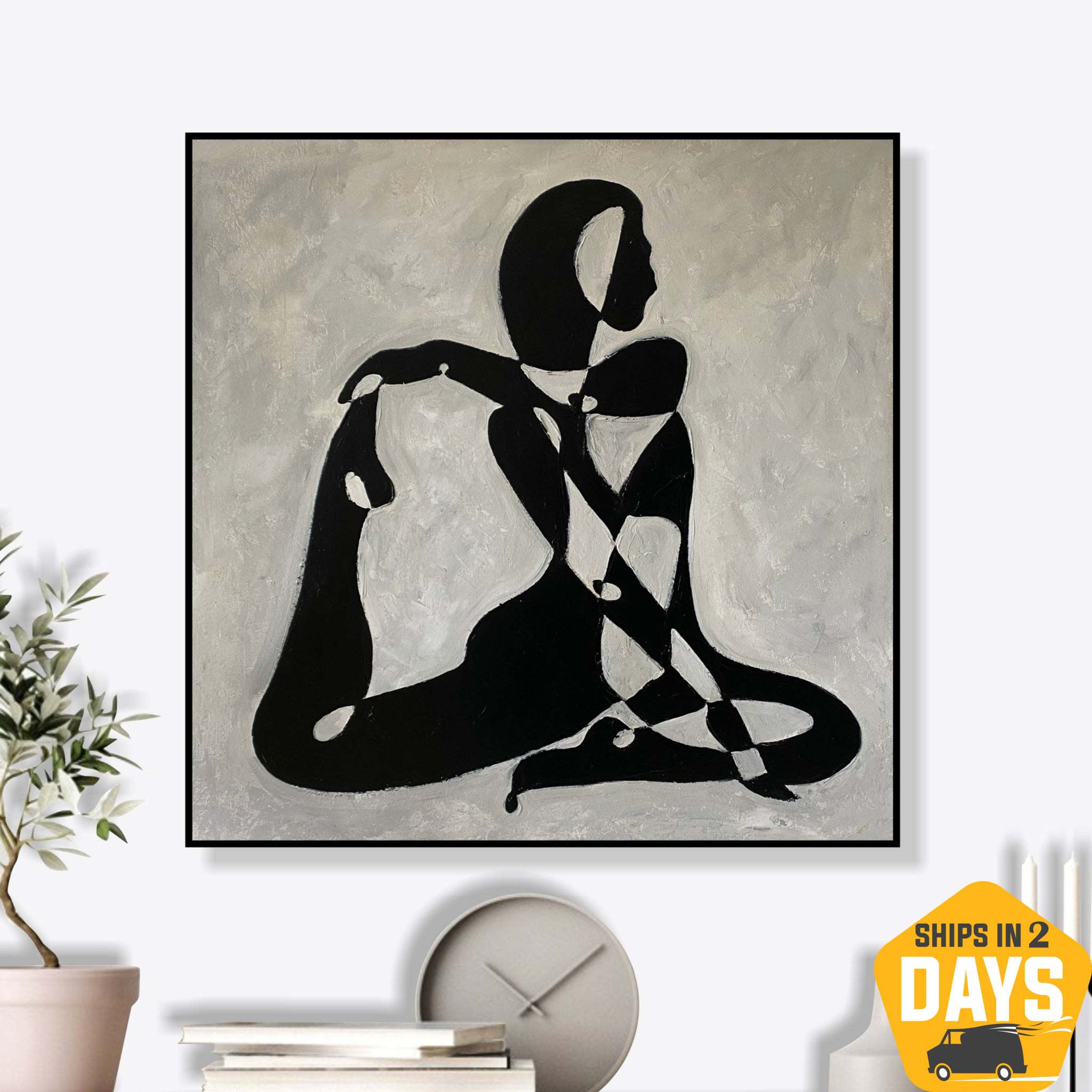 SILHOUETTE SYNTHESIS 32"x32"