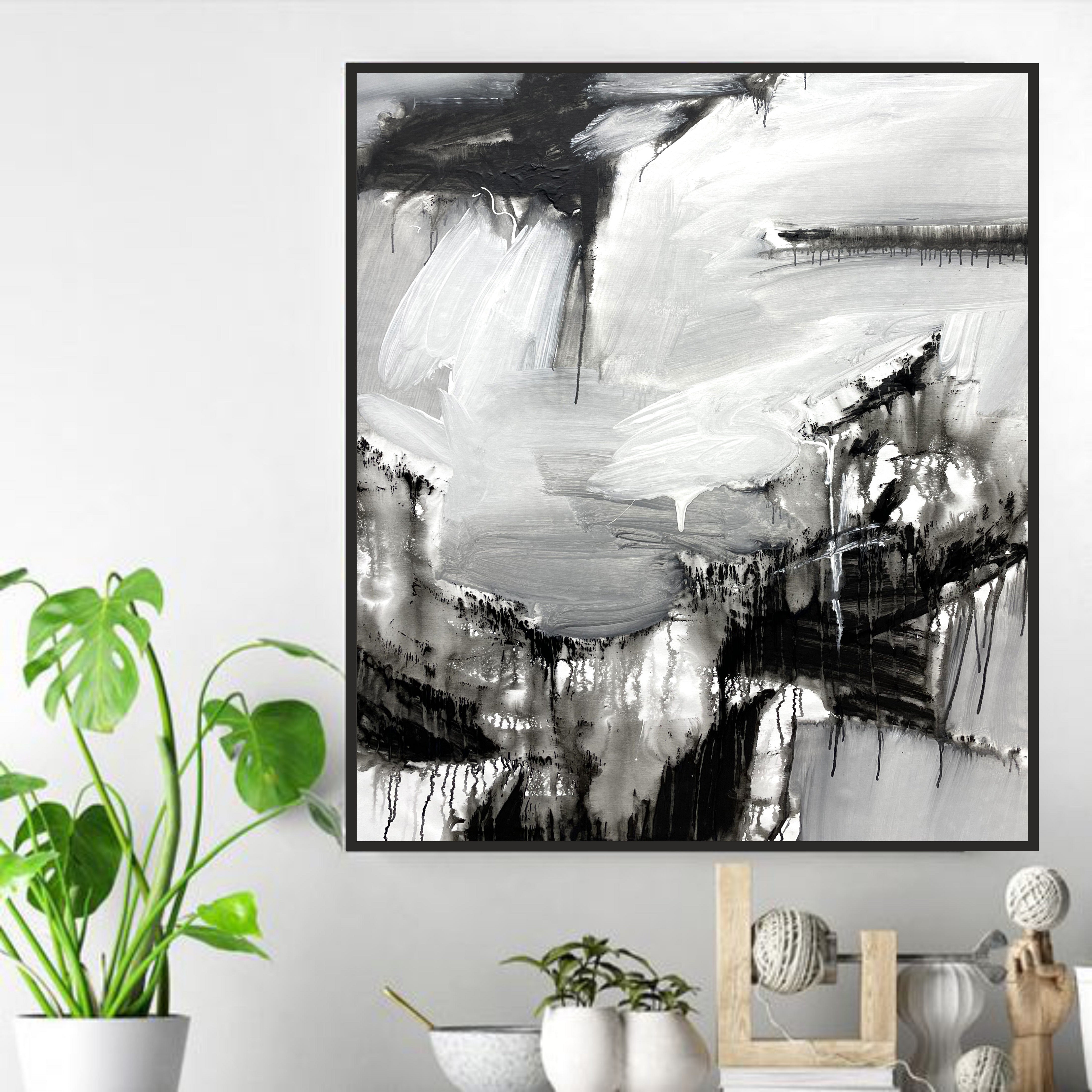 WHITE AND BLACK 2 47.2"x39.4"