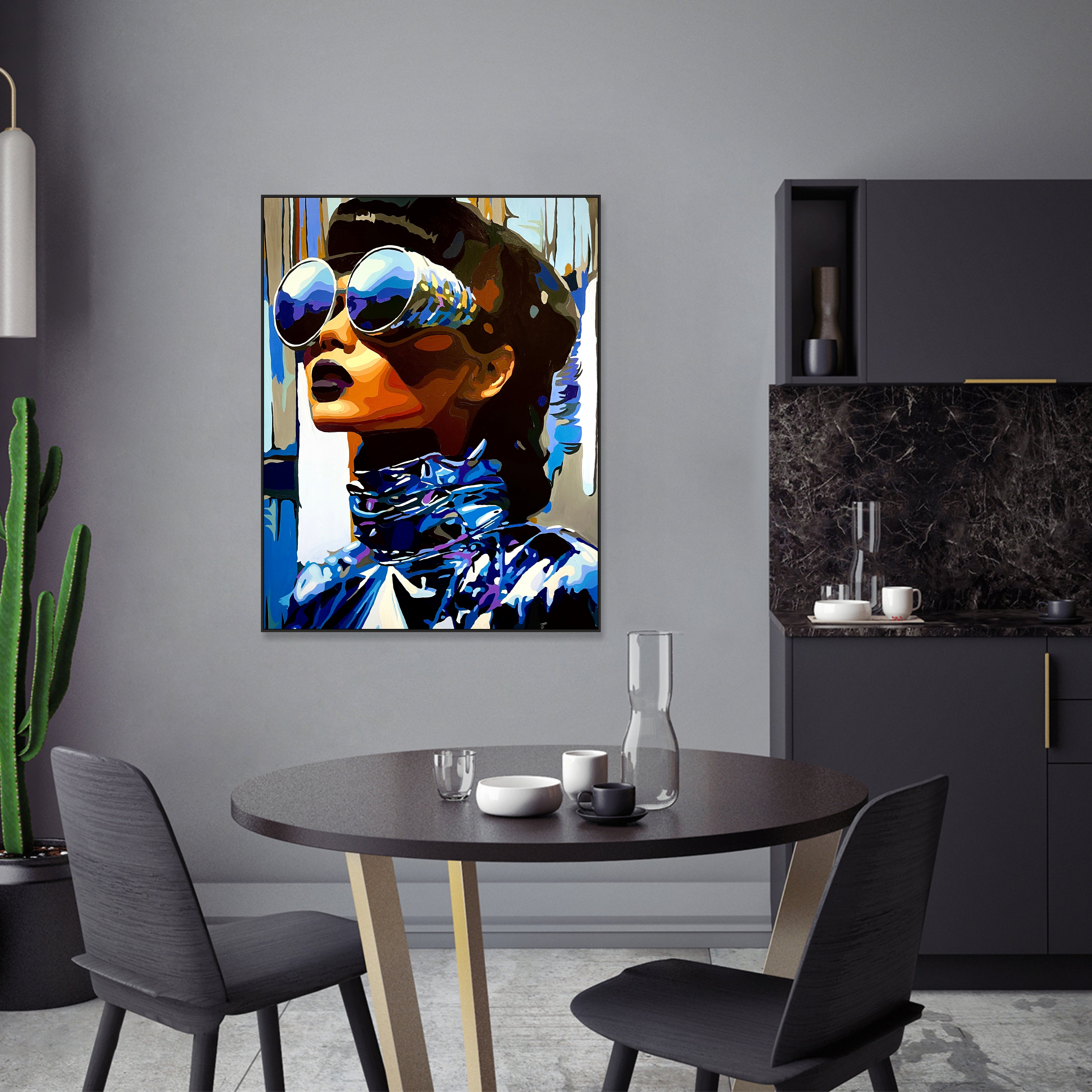 MIRROR OF TIME 43.3"x31.5"