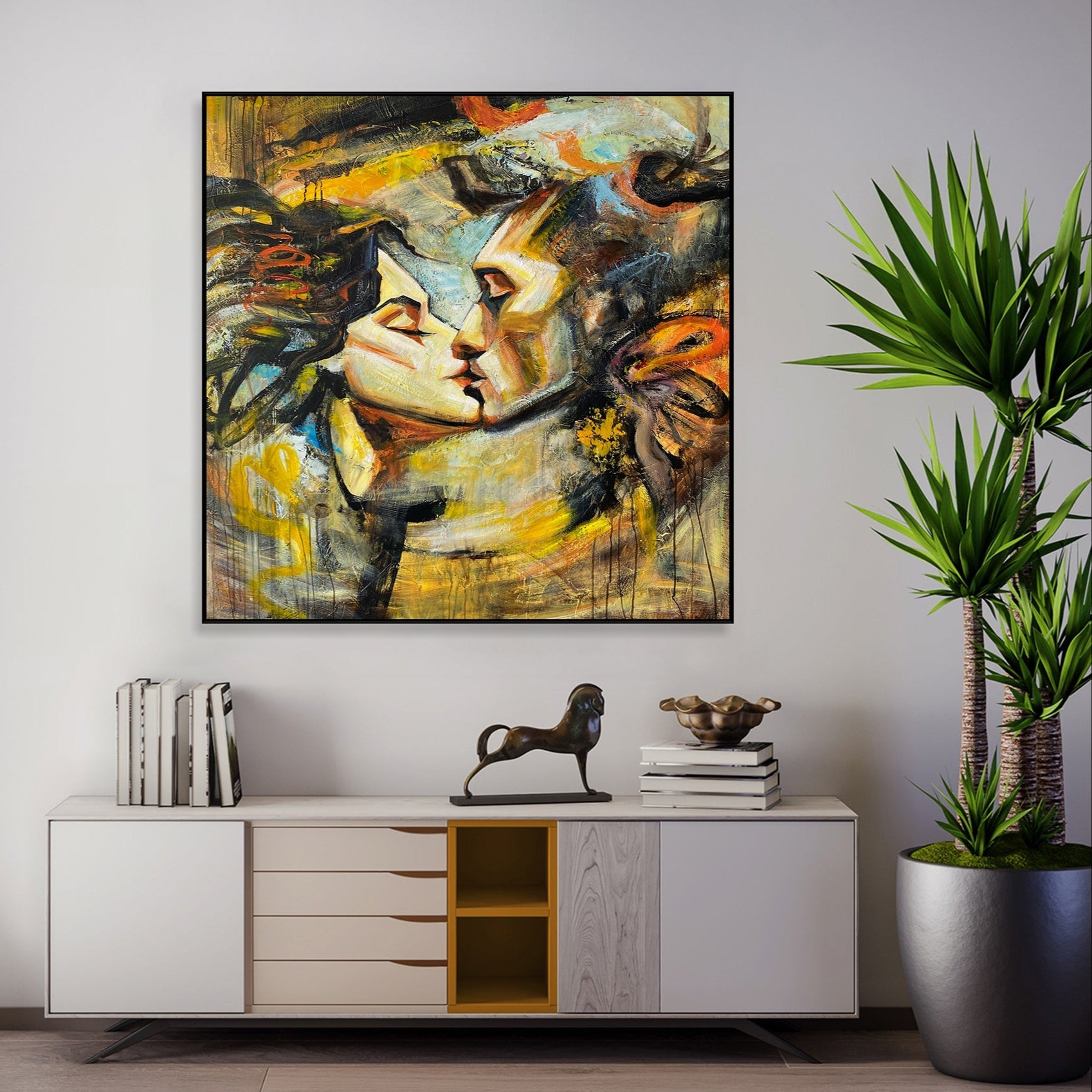 CONNECTIONS OF SOULS 46"x46"