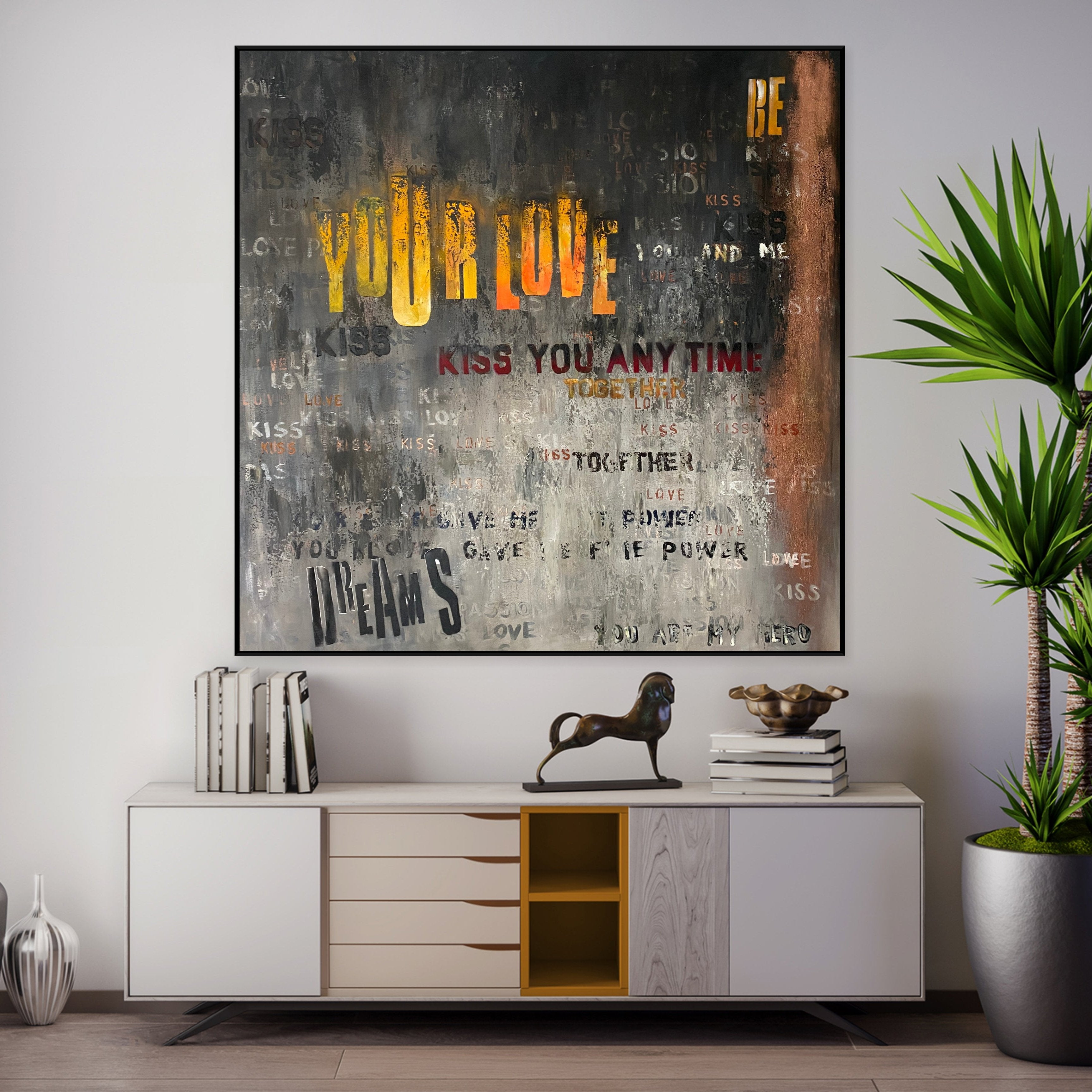 URBAN LOVE 72"x72"