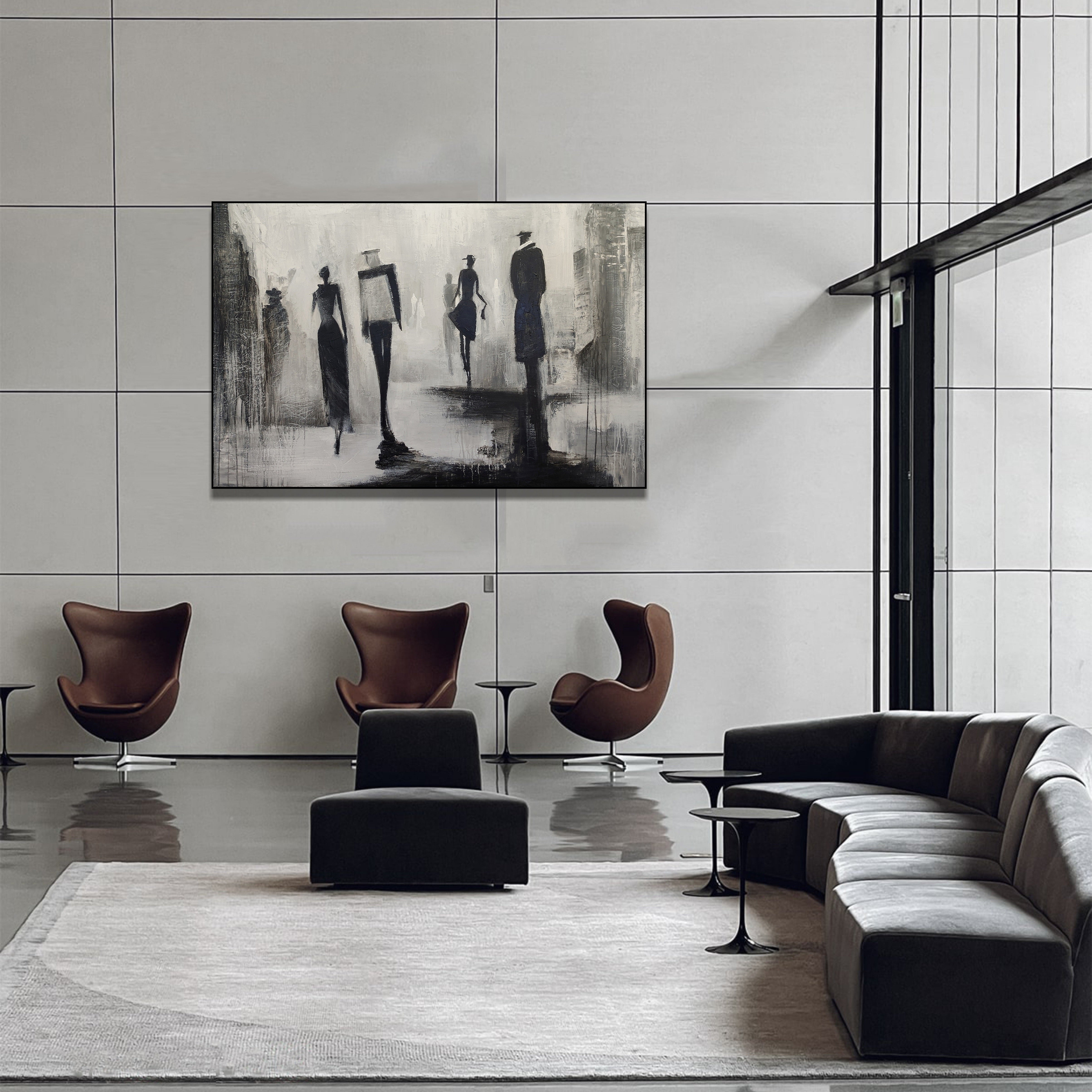 SHADOWS OF THE CITY 30"x46"