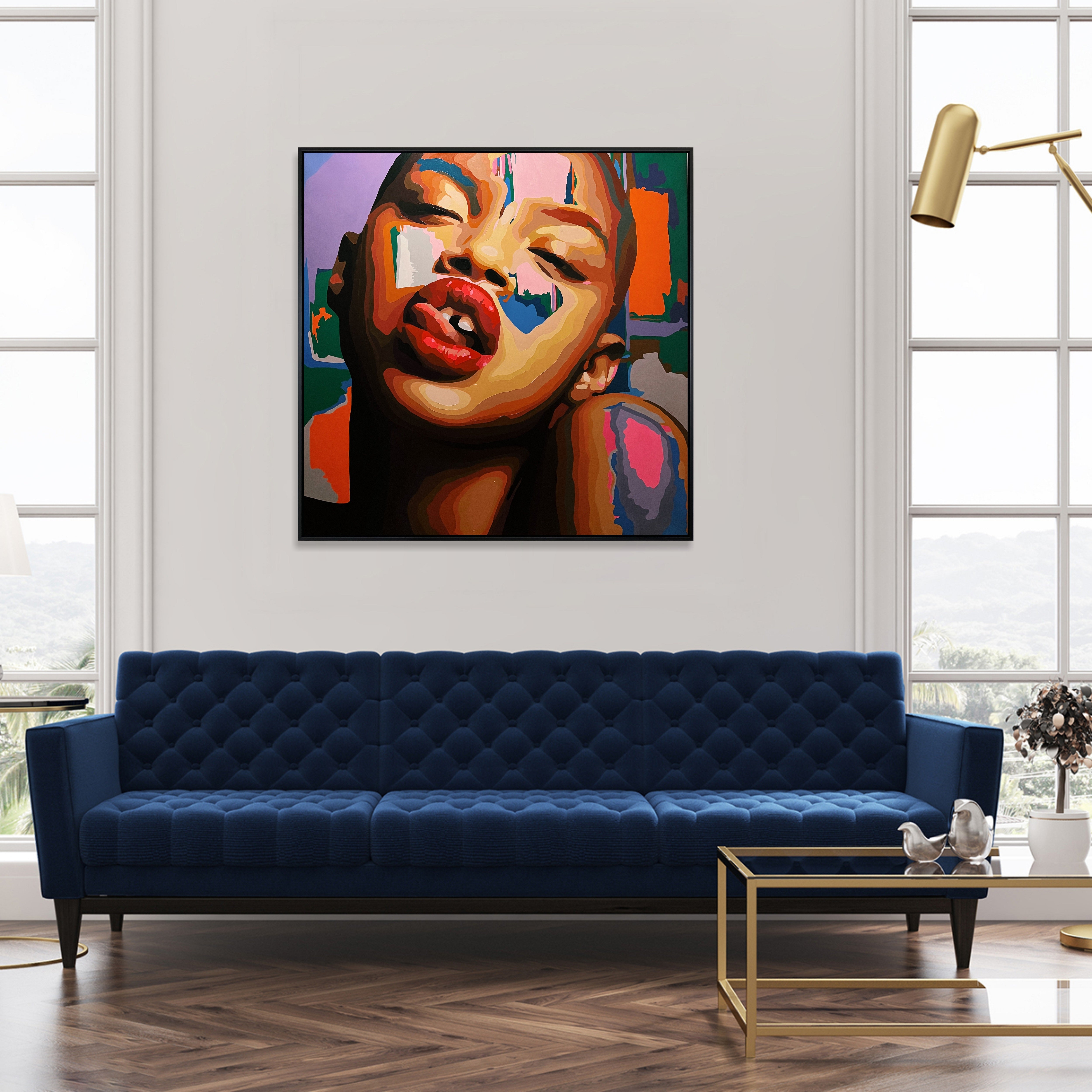 GIVE ME MORE 51.2"x51.2"