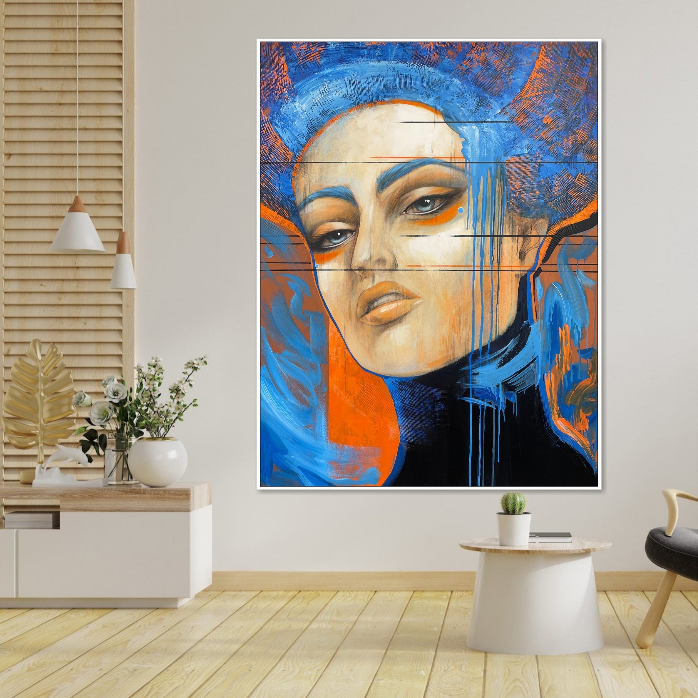 FLAME WOMEN 57"x43"