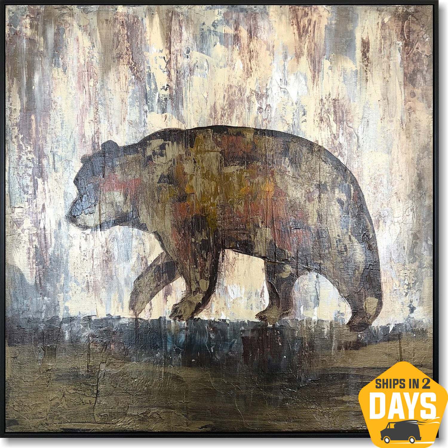 FOREST DWELLER 21.6"x21.6"