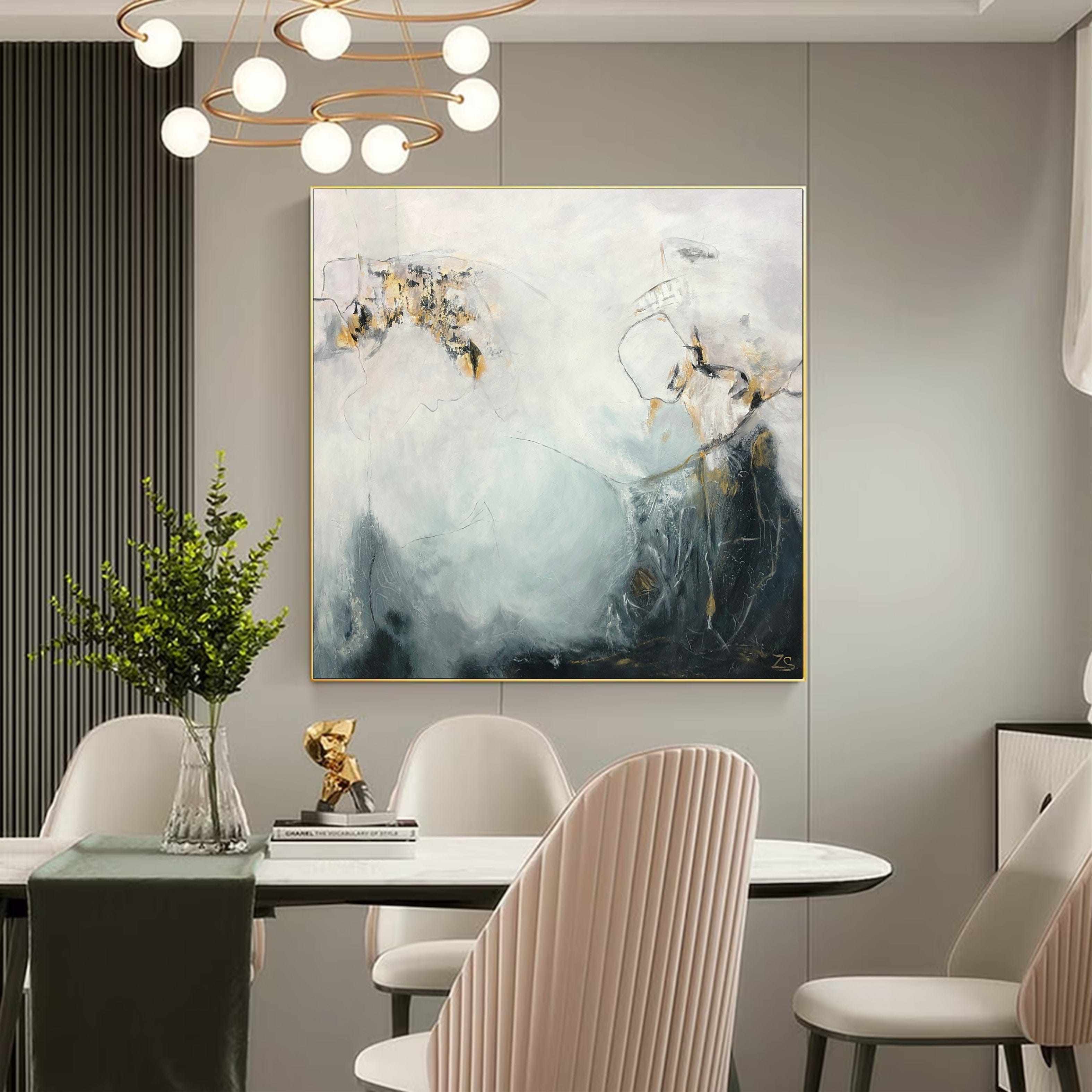 SOMEWHERE IN THE HEAVEN 46"x46"