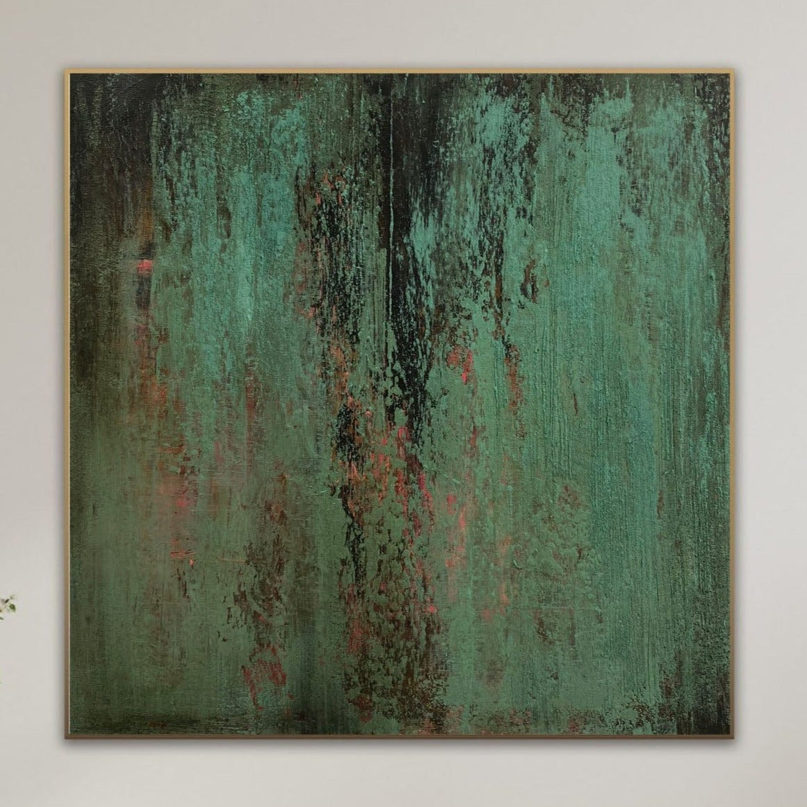 Elegant artwork on canvas FOREST THICKET Unstretched