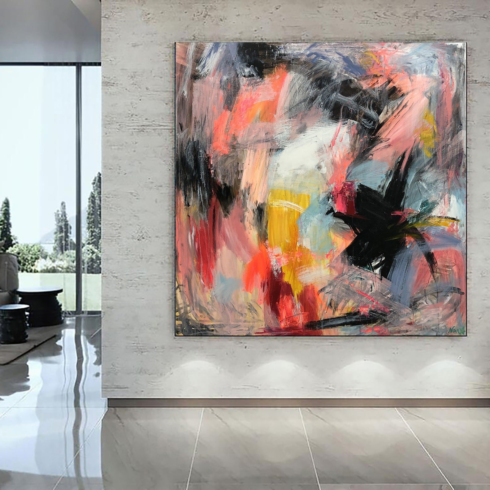 SATURDAY MORNING 40"x40"