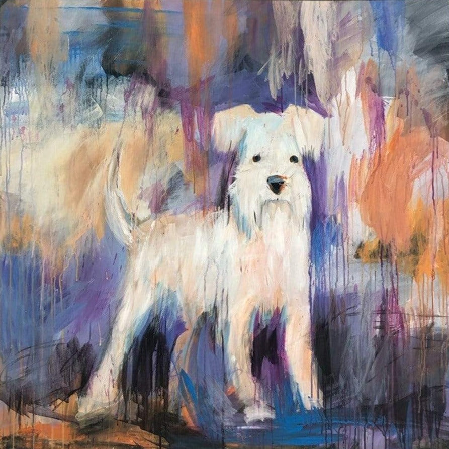 MINIATURE SCHNAUZER 40"x40"