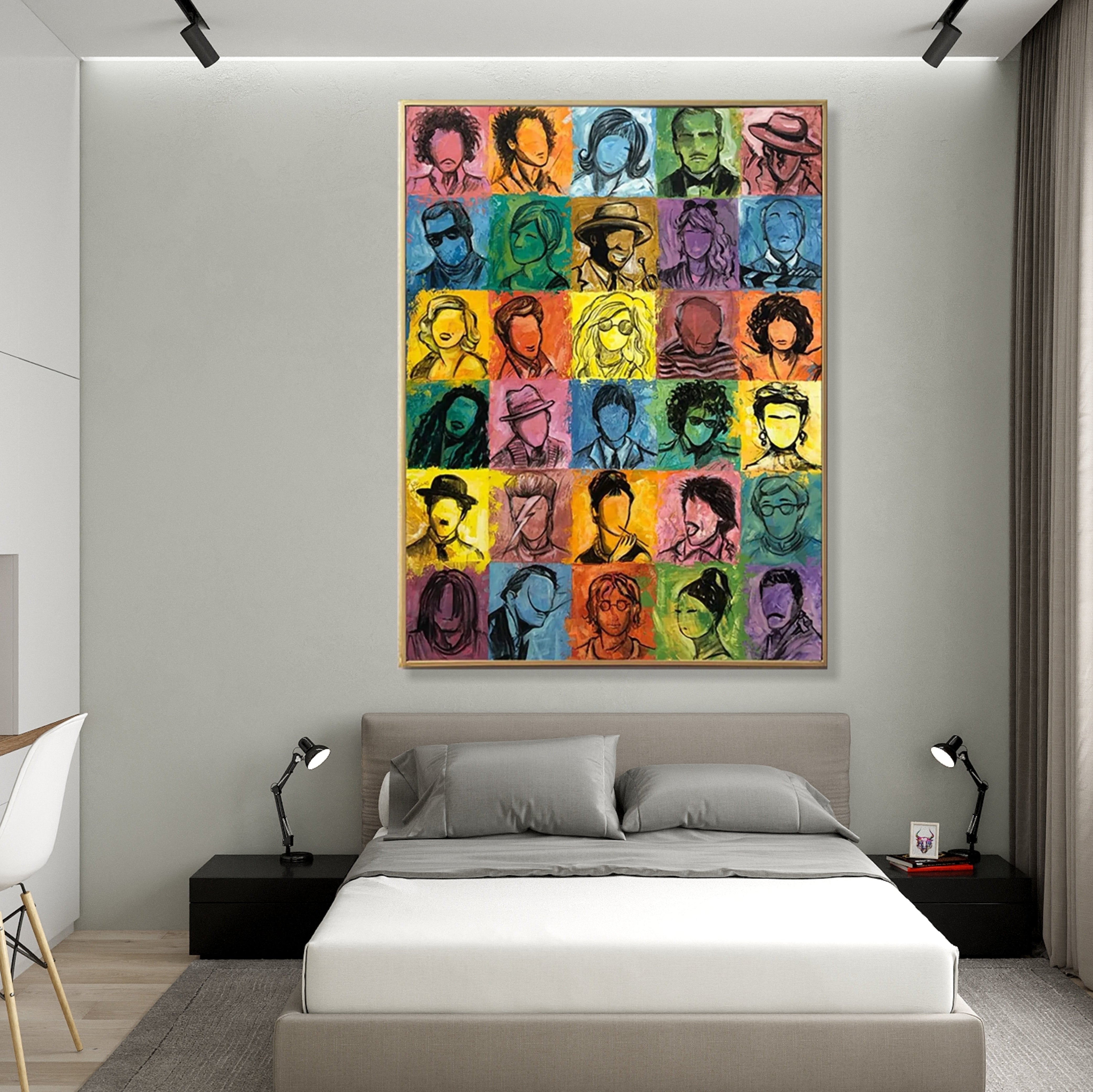 Abstract figurative paintings PERFORMANCE