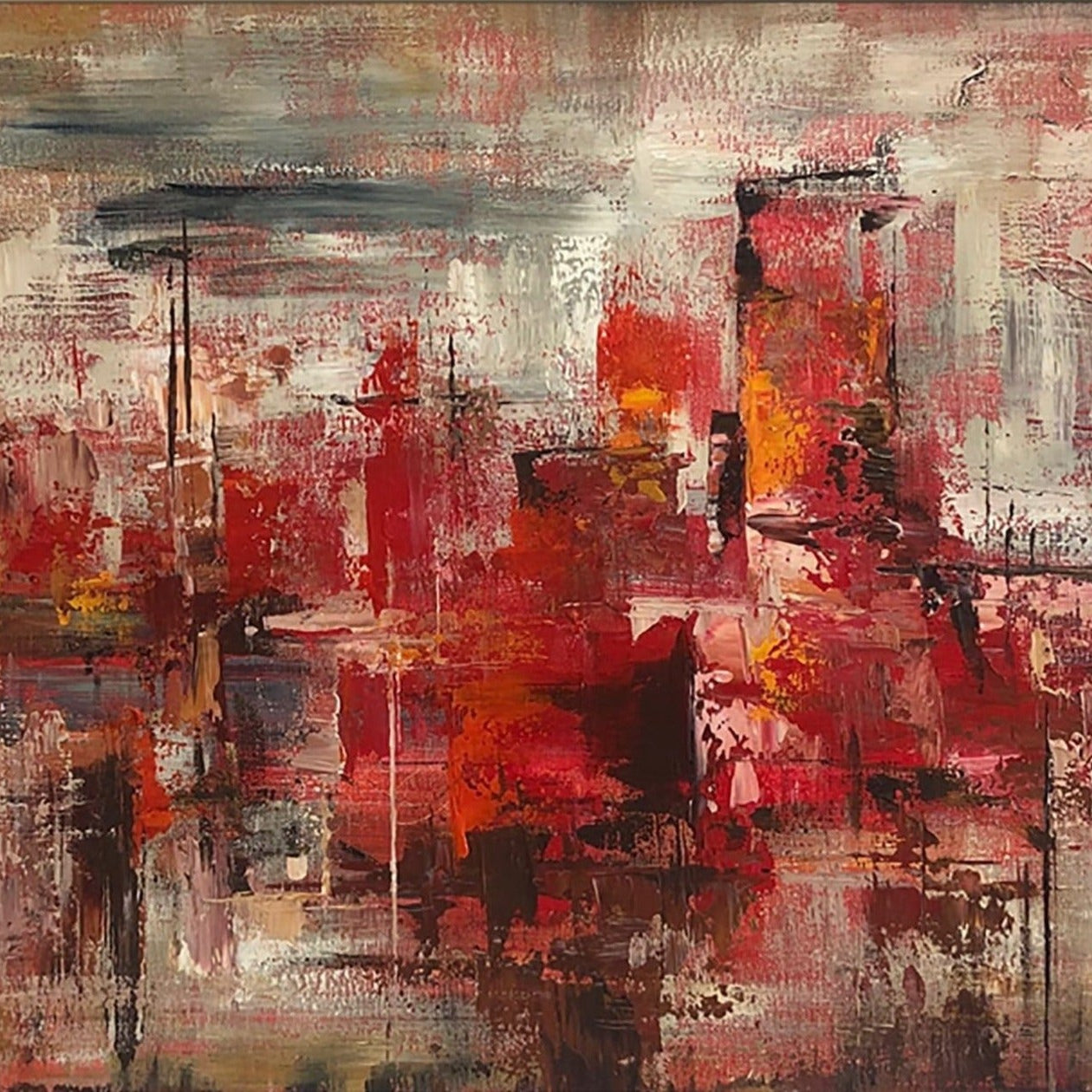 RED CITYSCAPE