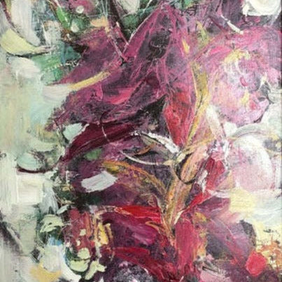 BOUQUET OF FLOWERS 35.43"x15.74"
