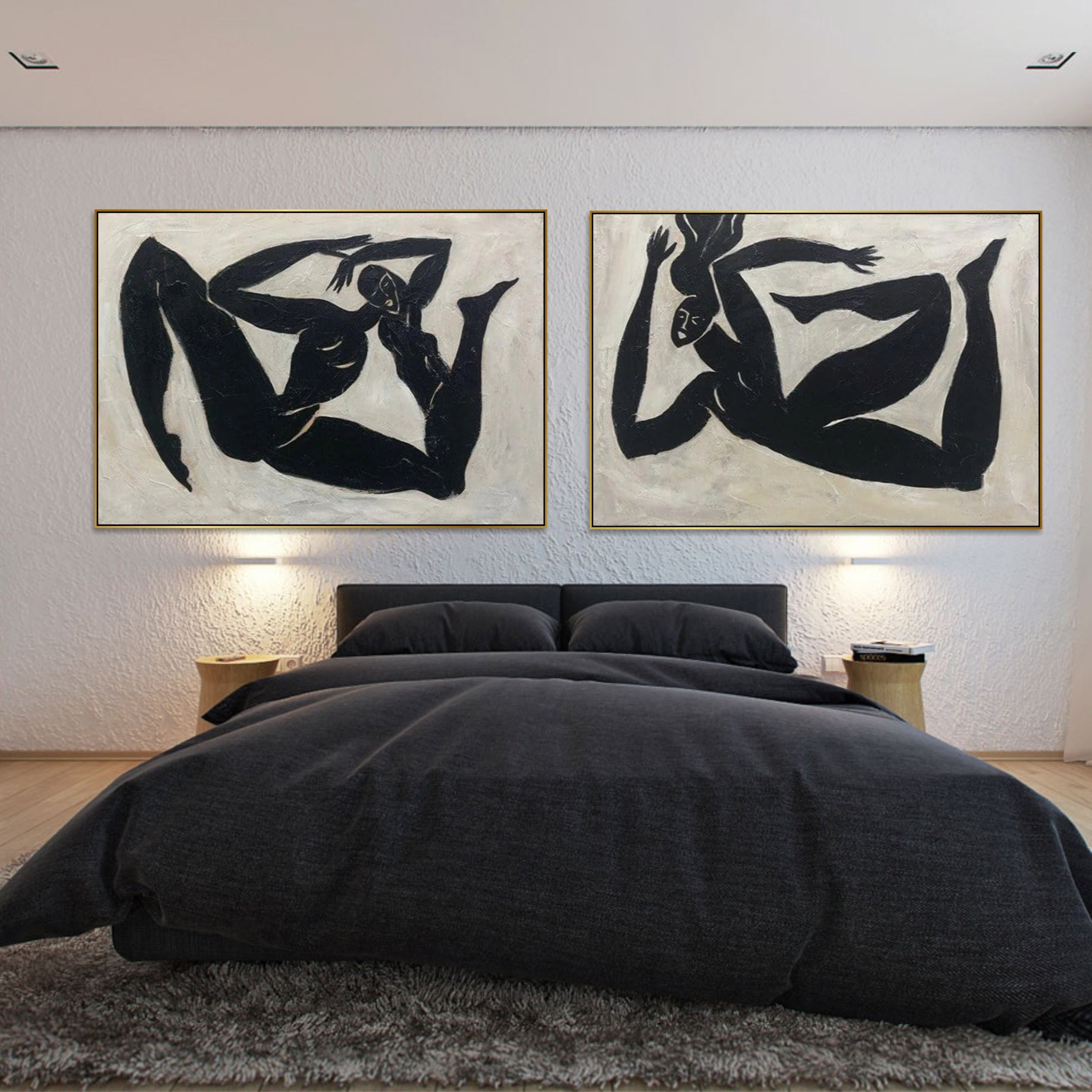 Greek culture black and white paintings OLYMPIC RUNNERS