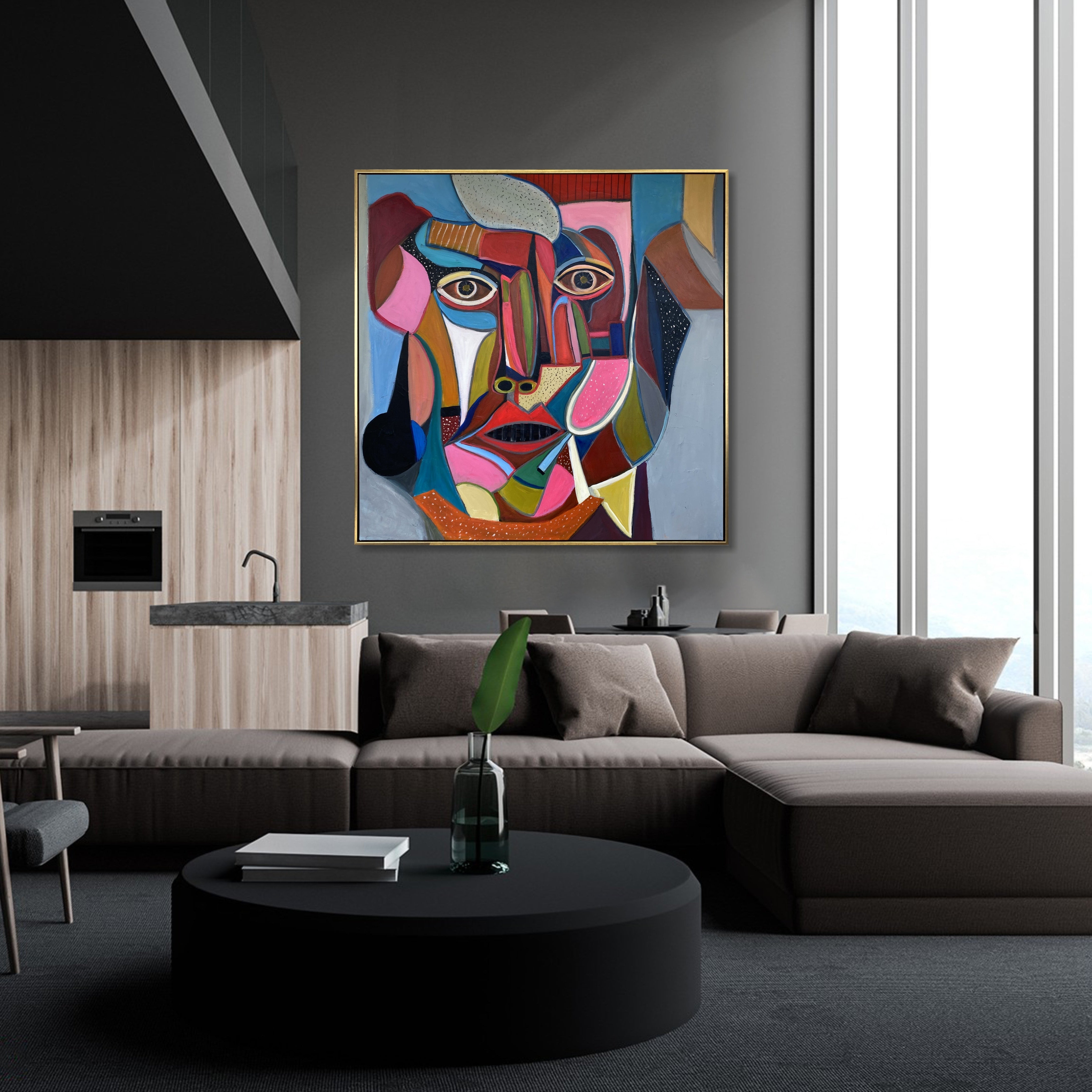 FRAGMENTS OF EMOTION 46"x46"