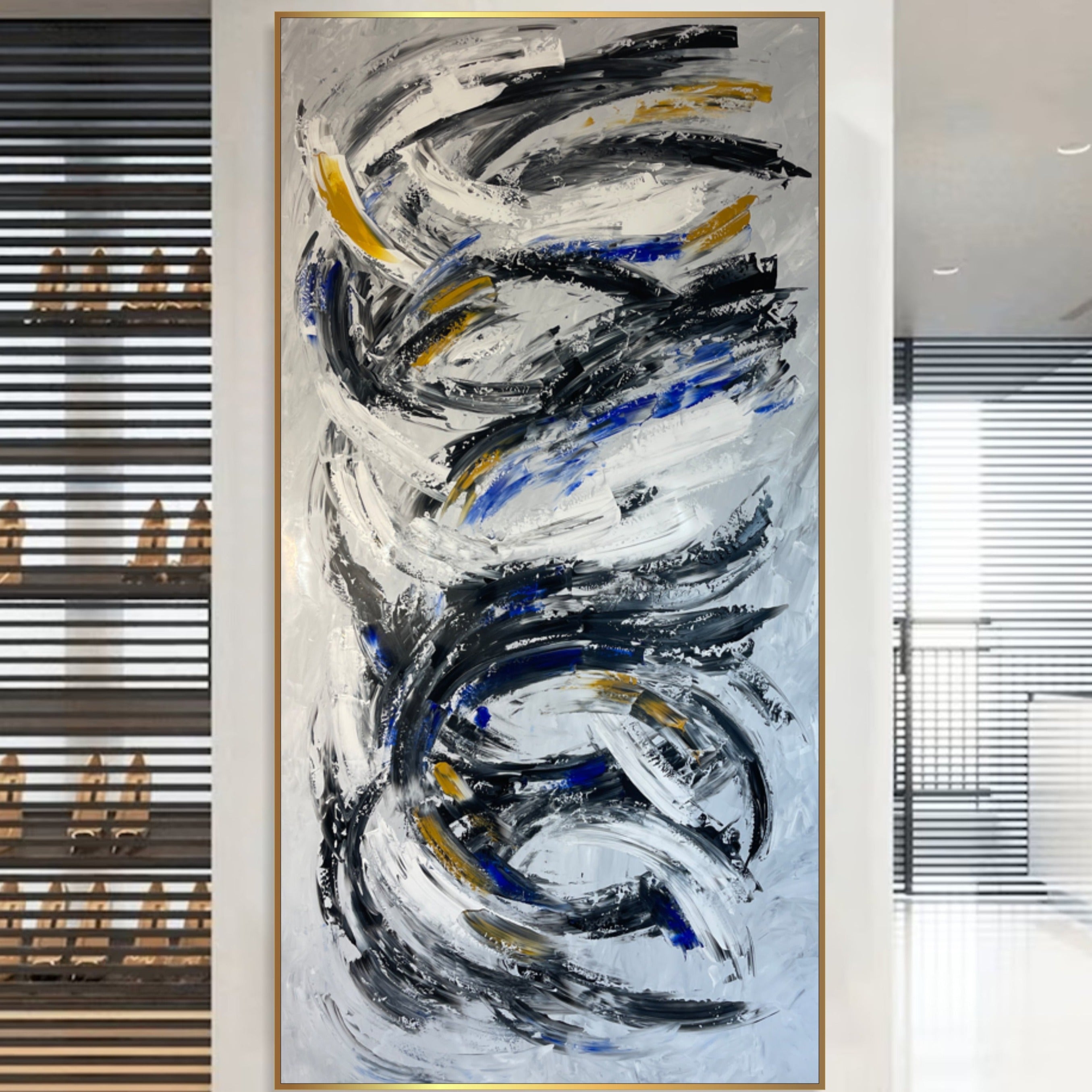 RYTHMIC ROUNDS 36"x18" | 91x46 cm