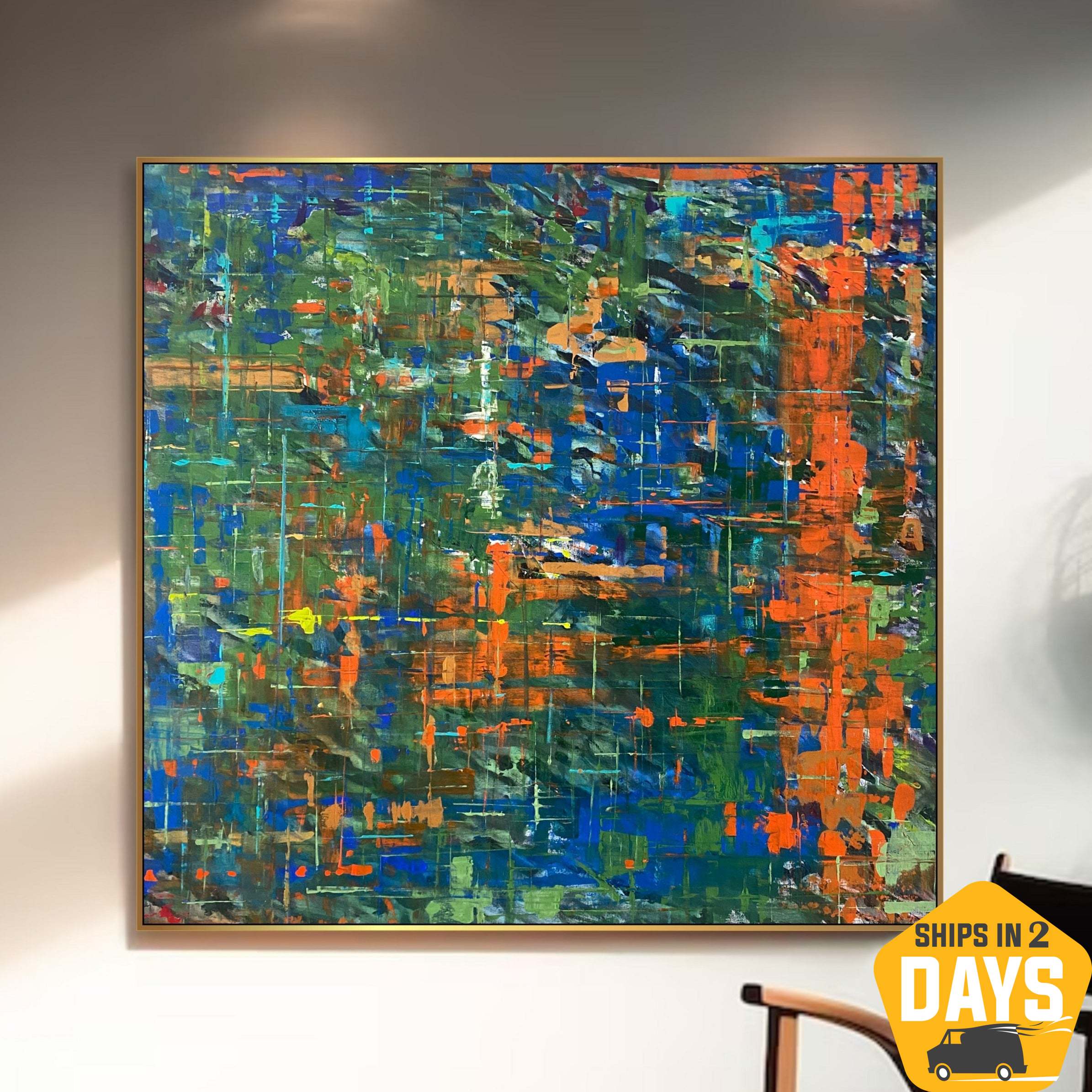 URBAN JUNGLE 47.2"x47.2"