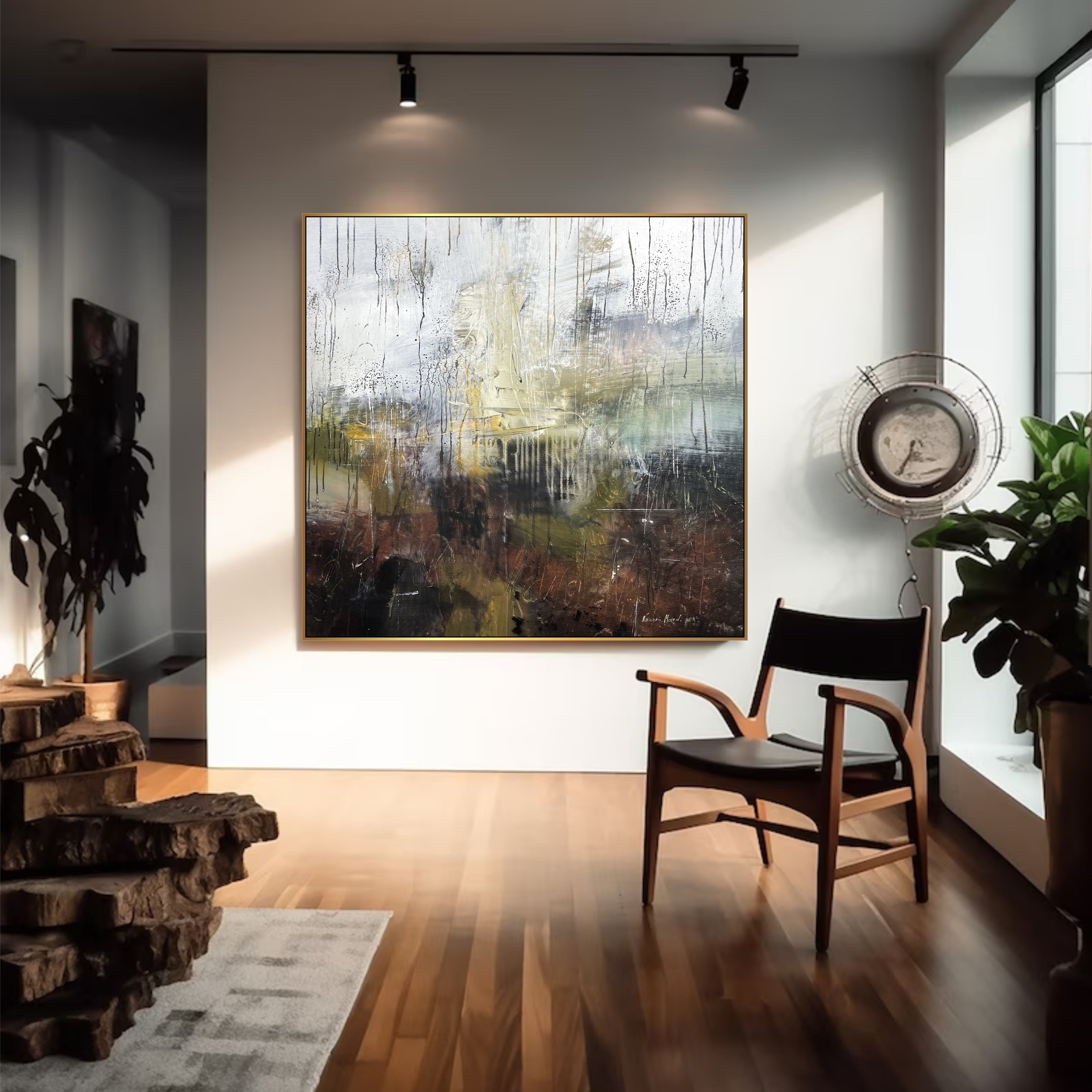 Custom Acrylic Painting ASSOCIATION 254 39.4"x36.2"