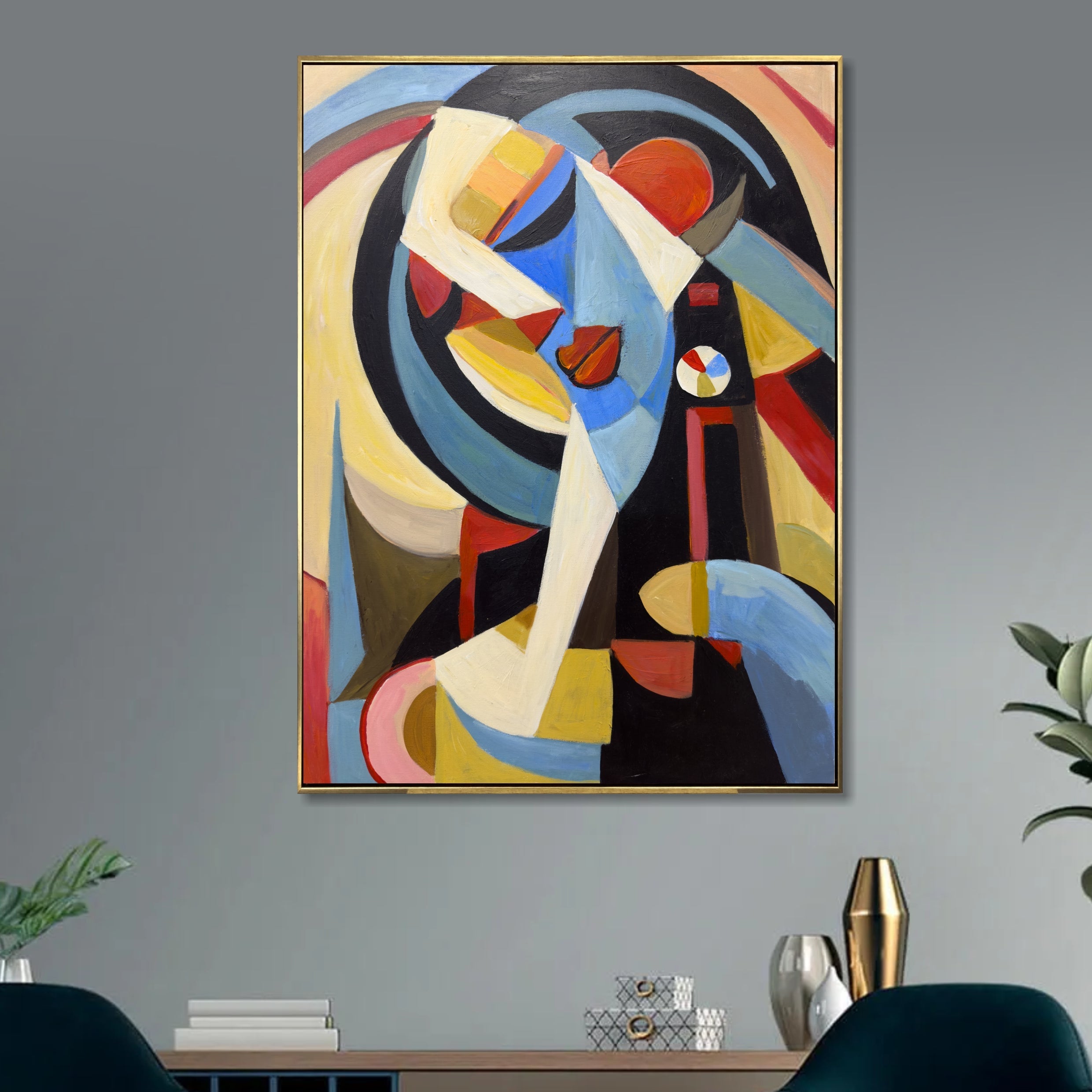 FRAGMENTED MUSE 32"x24"