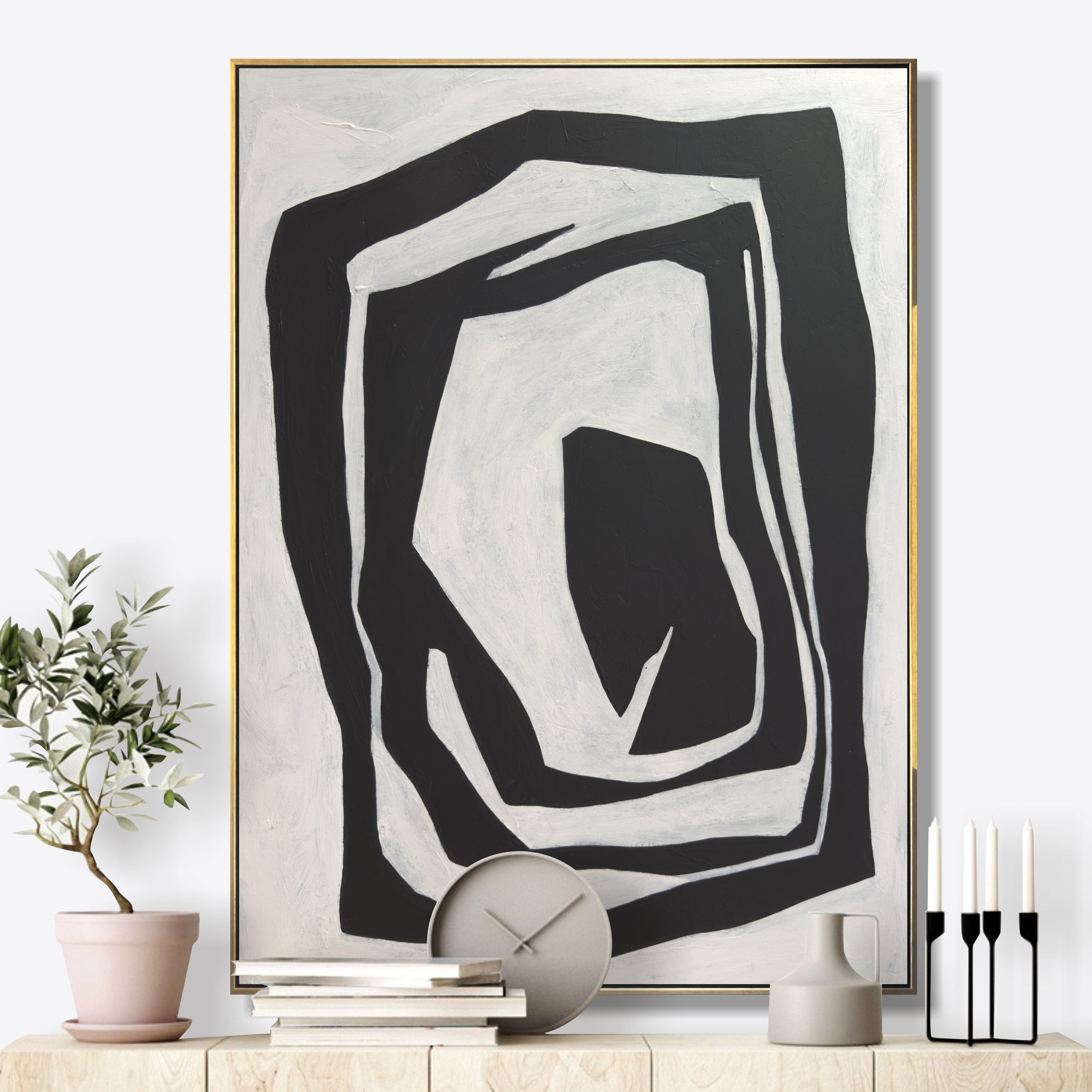 TIMELESS LAYERS 32"x24"