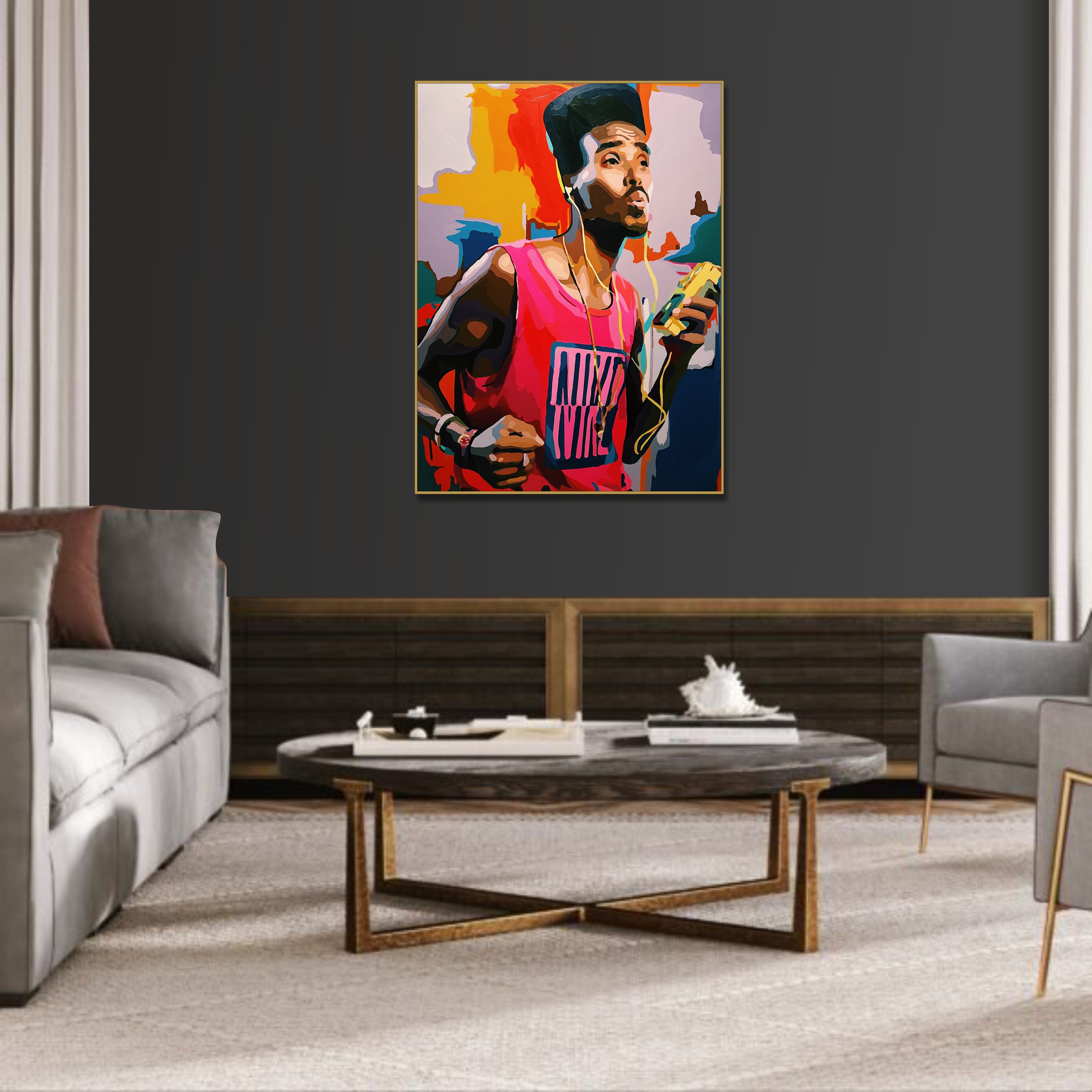 LA LA LA 51.2"x39.4"