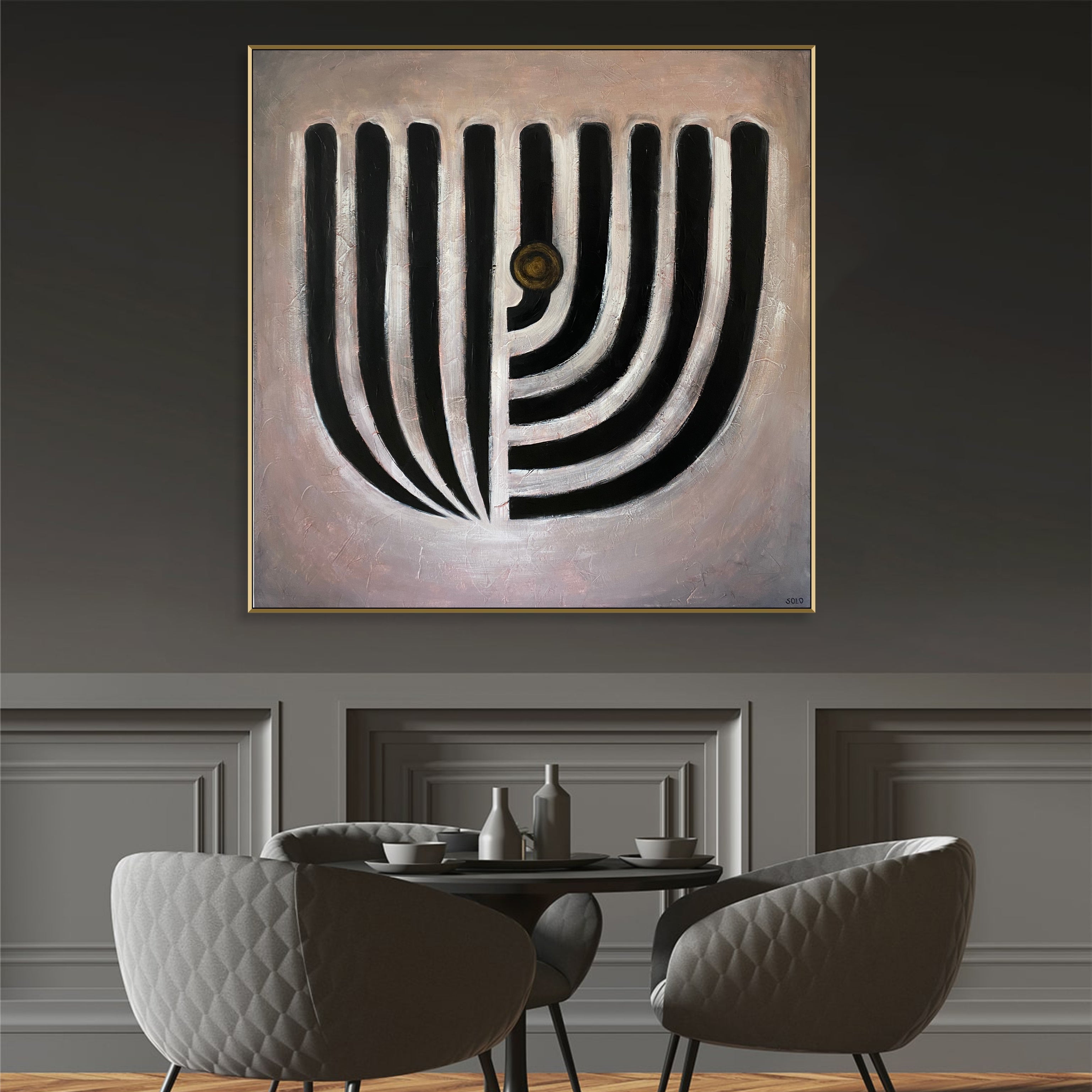 MENORAH 50"x50"