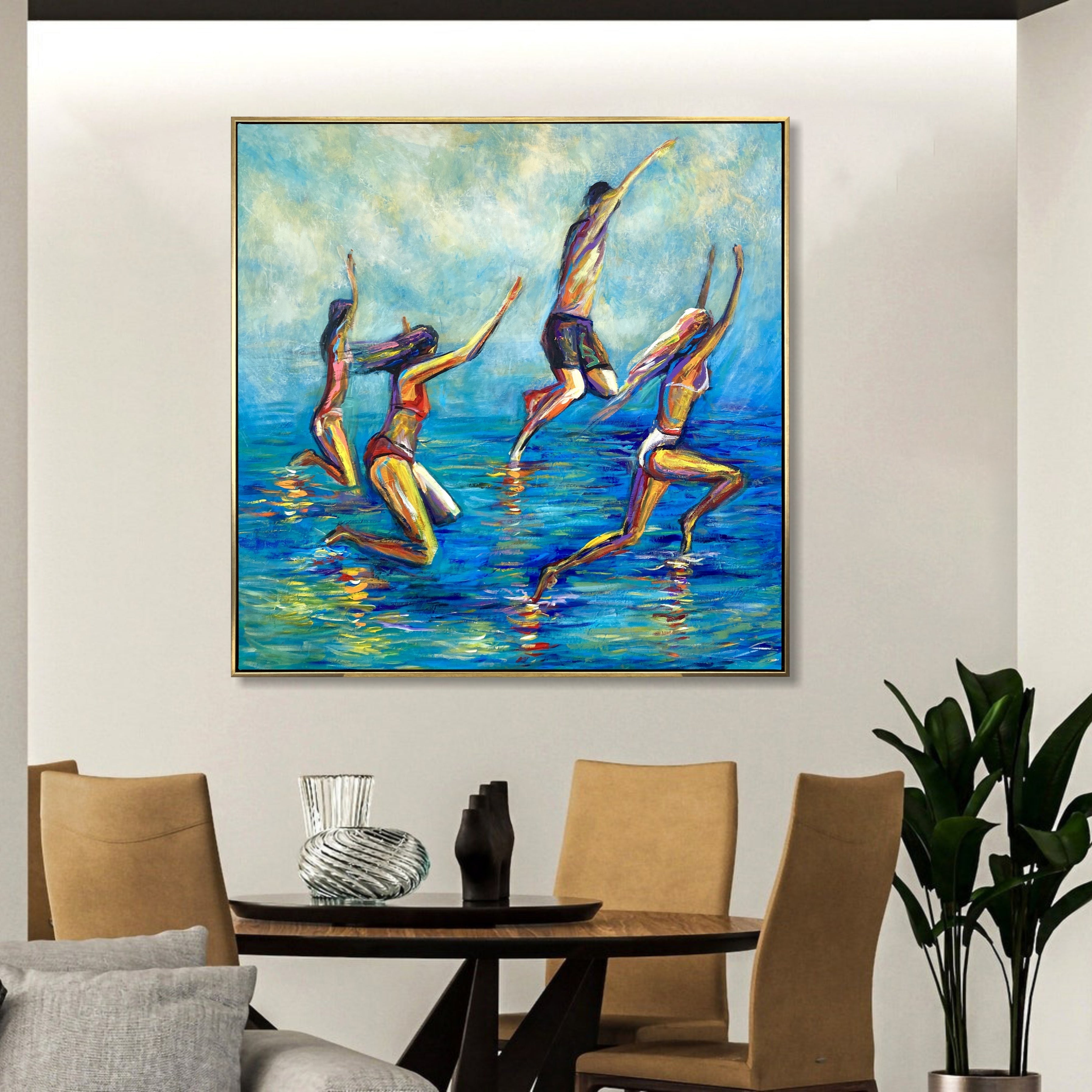 CHASING SUMMER 40"x40"