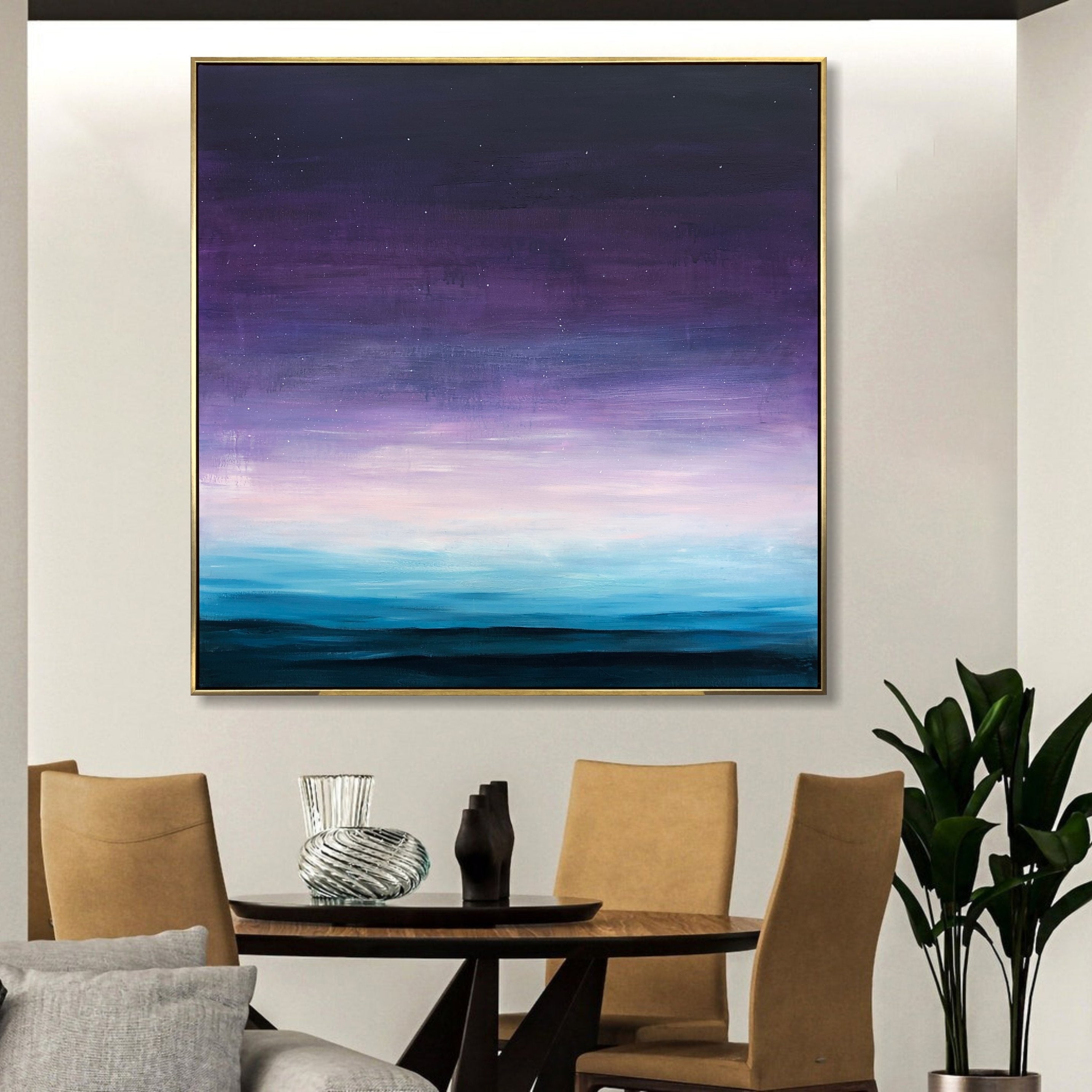 TWILIGHT SKY 40"x40"