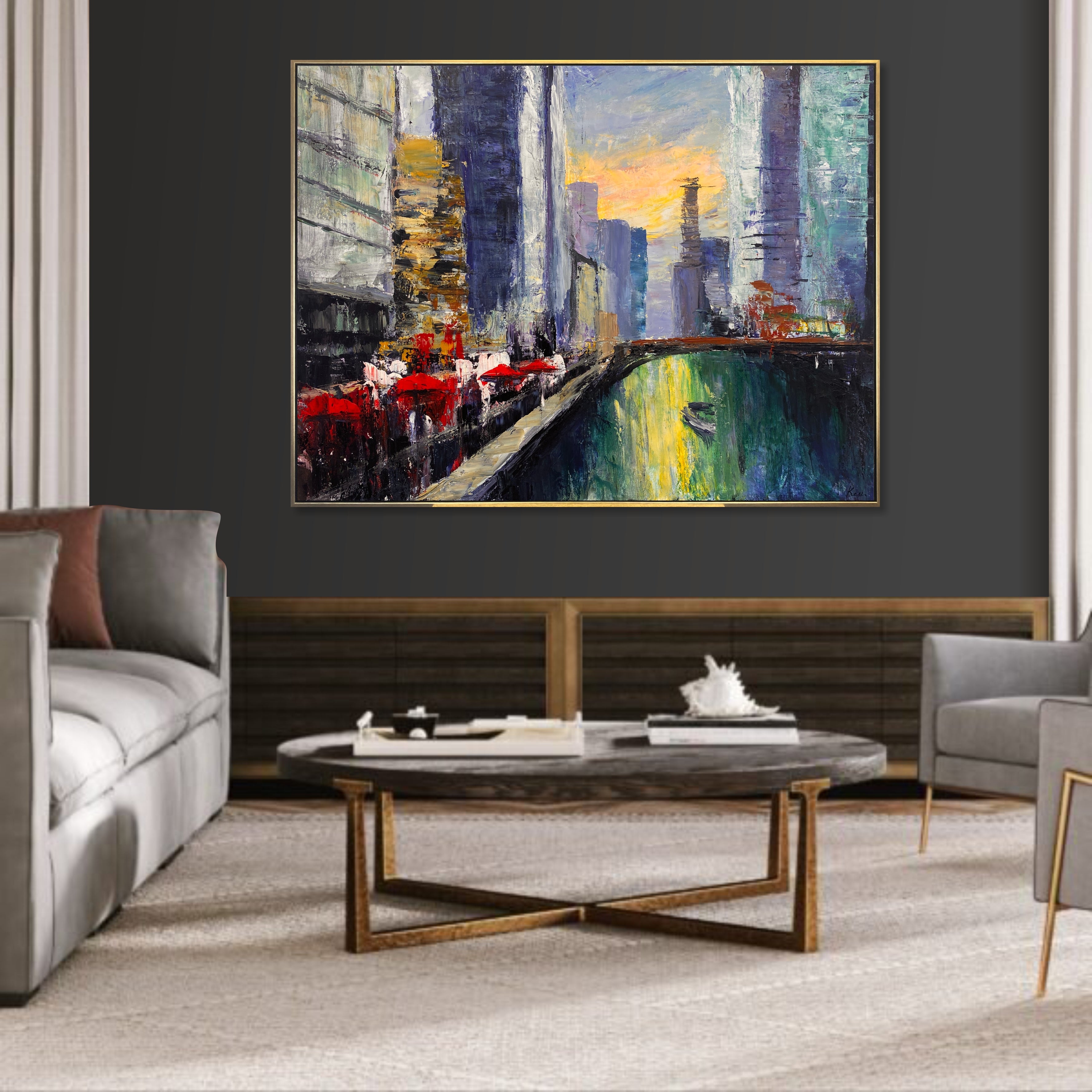 TWILIGHT ON THE RIVER