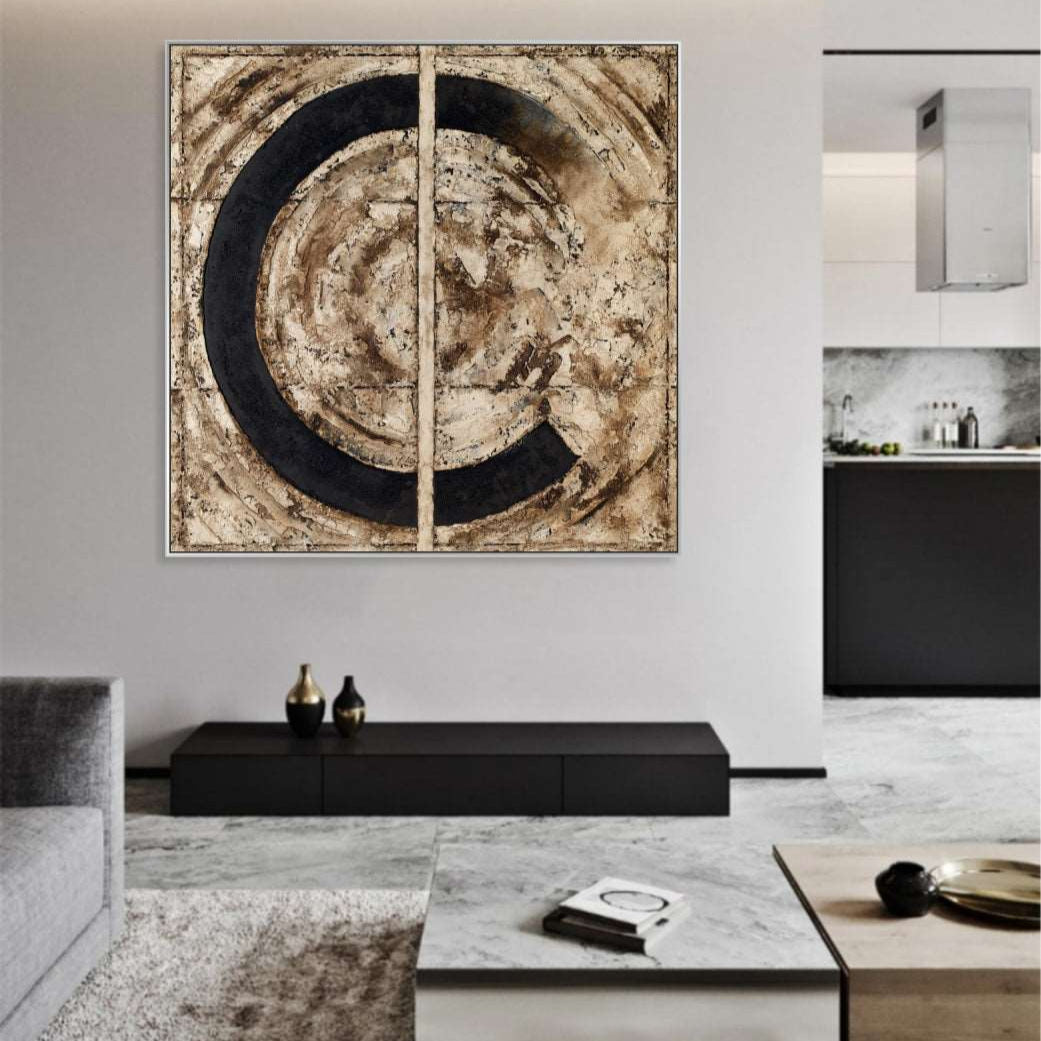 Abstract Geometric Paintings ARCHAIC ORBIT
