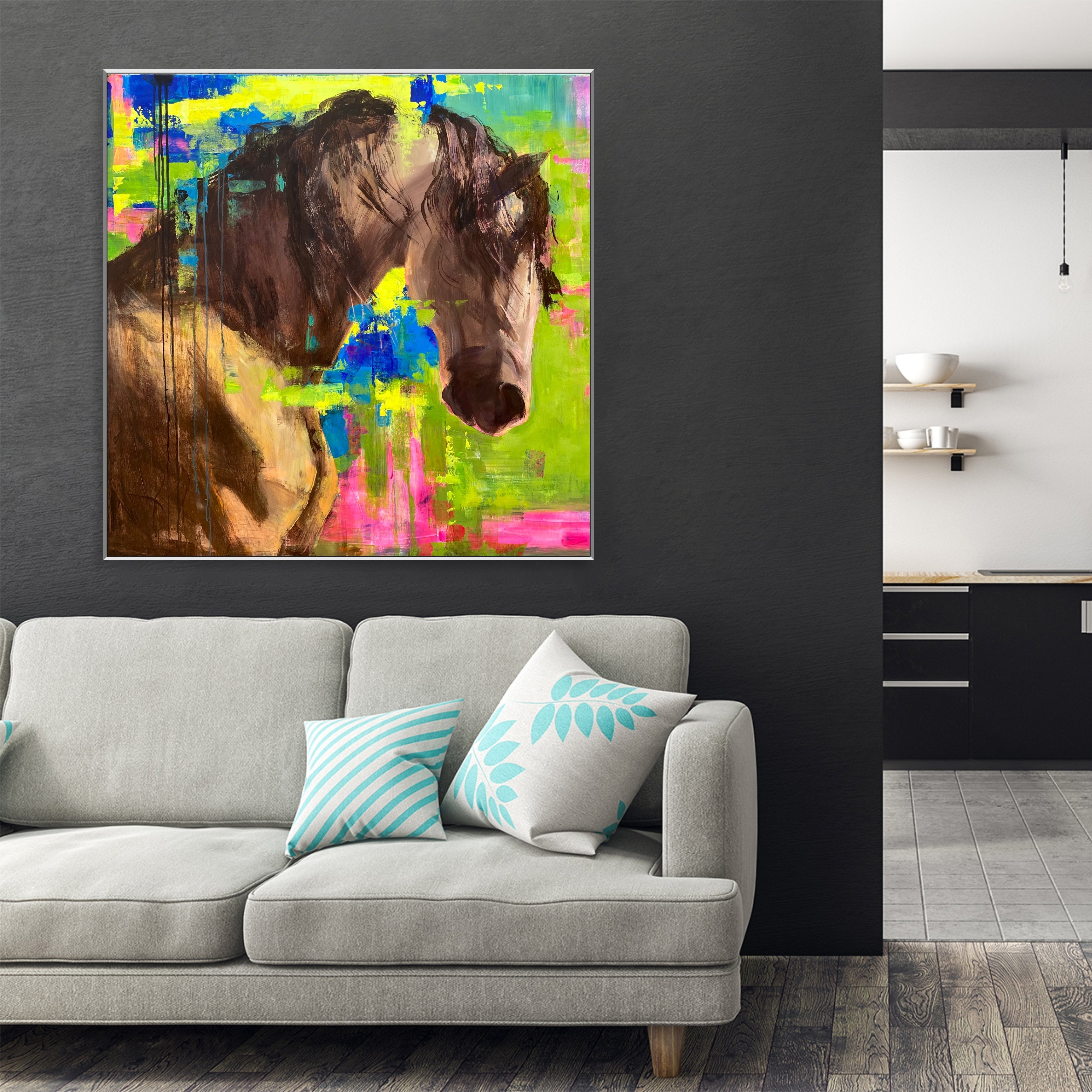 COLORFUL GRACE 43"x43"