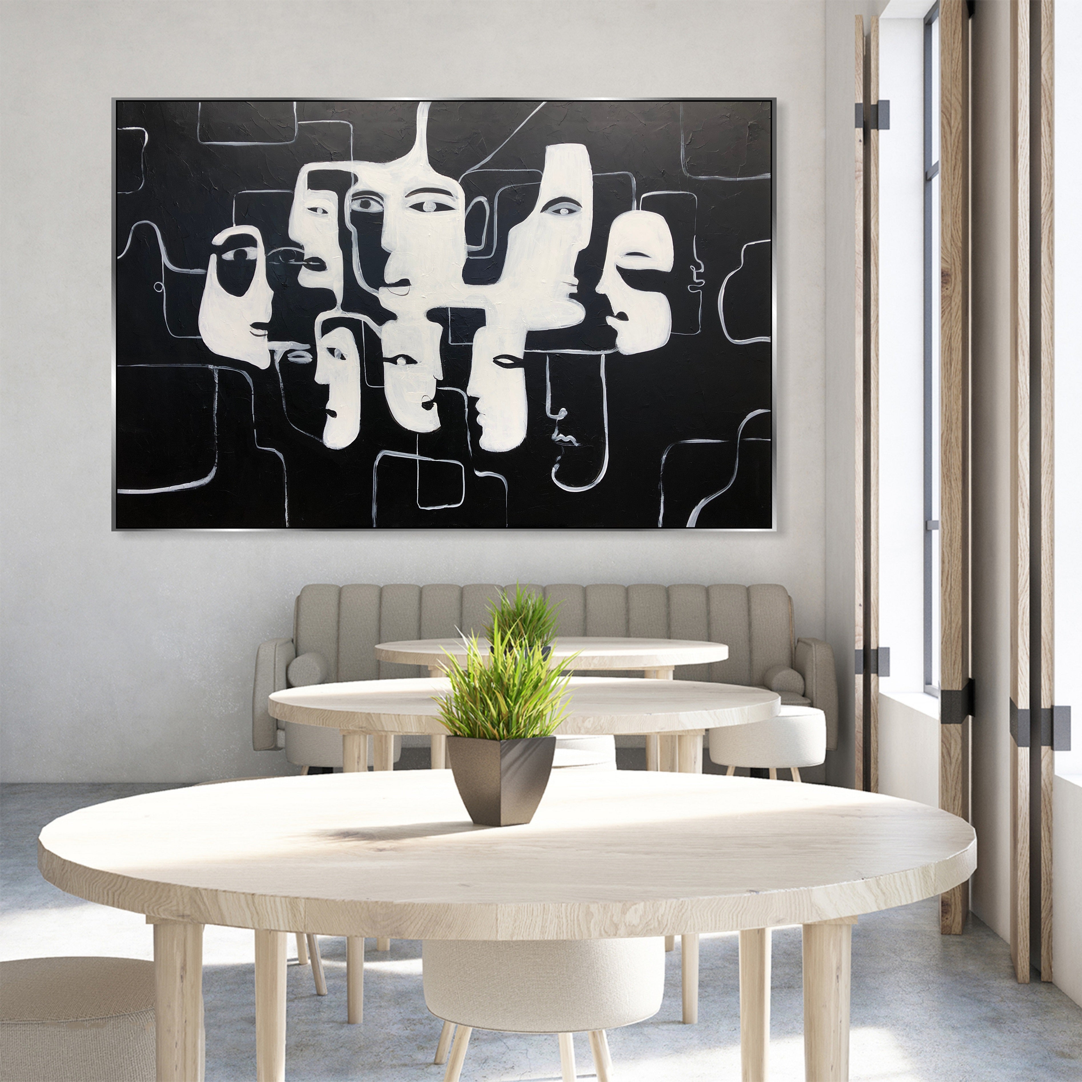 MOSAIC OF MINDS 36"x54"