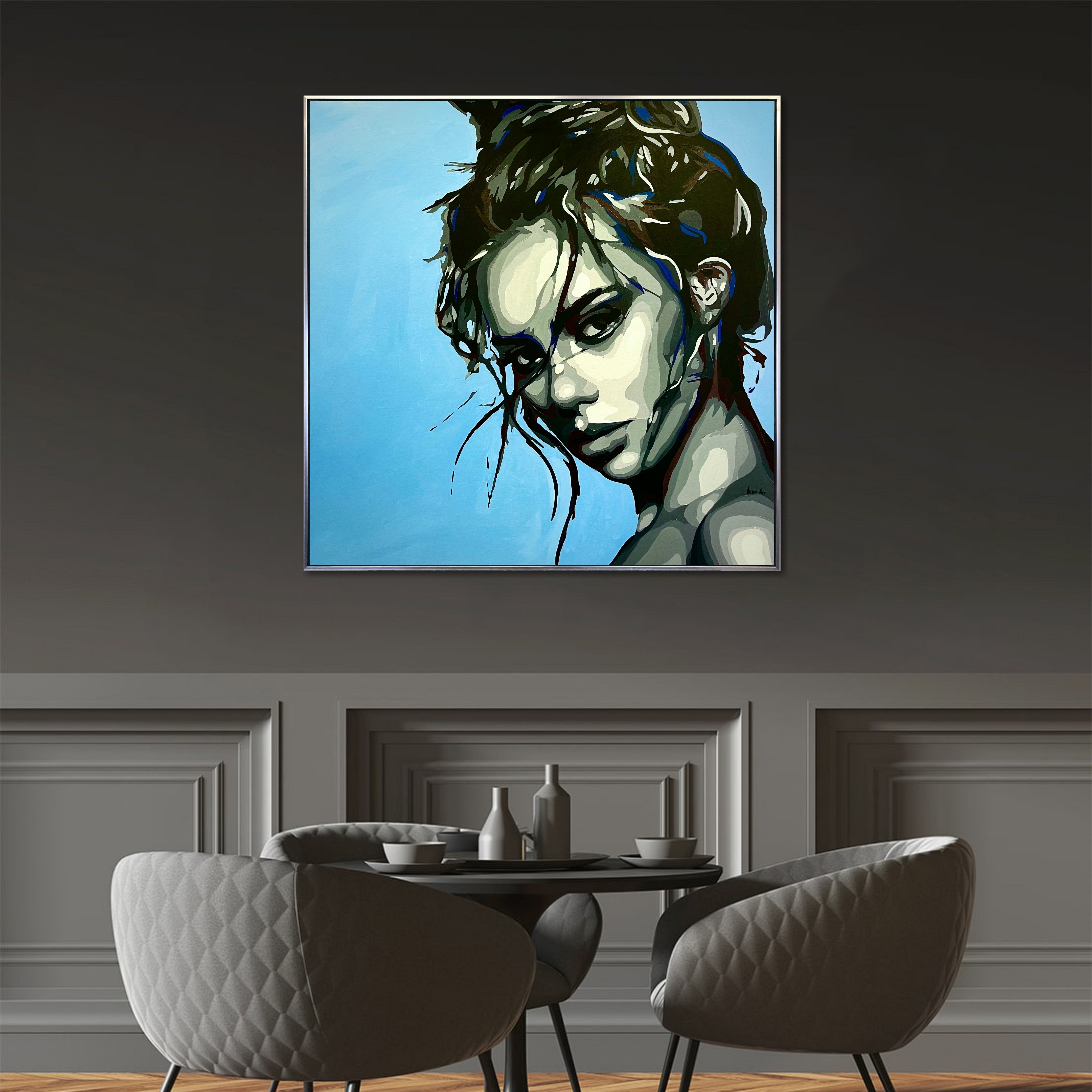 HIDDEN THOUGHTS 43.3"x43.3"