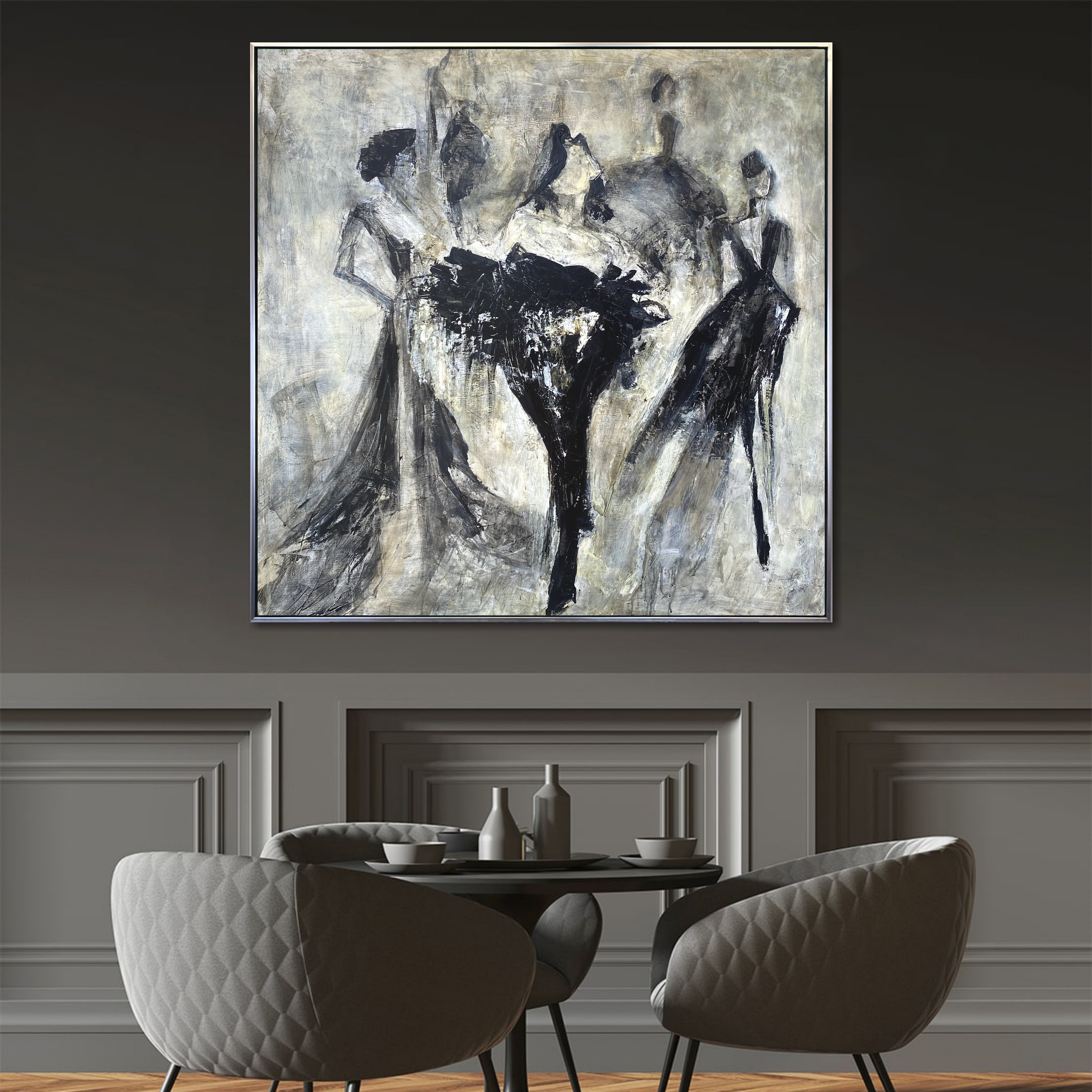 SHADOW CHOREOGRAPHY 40"x40"