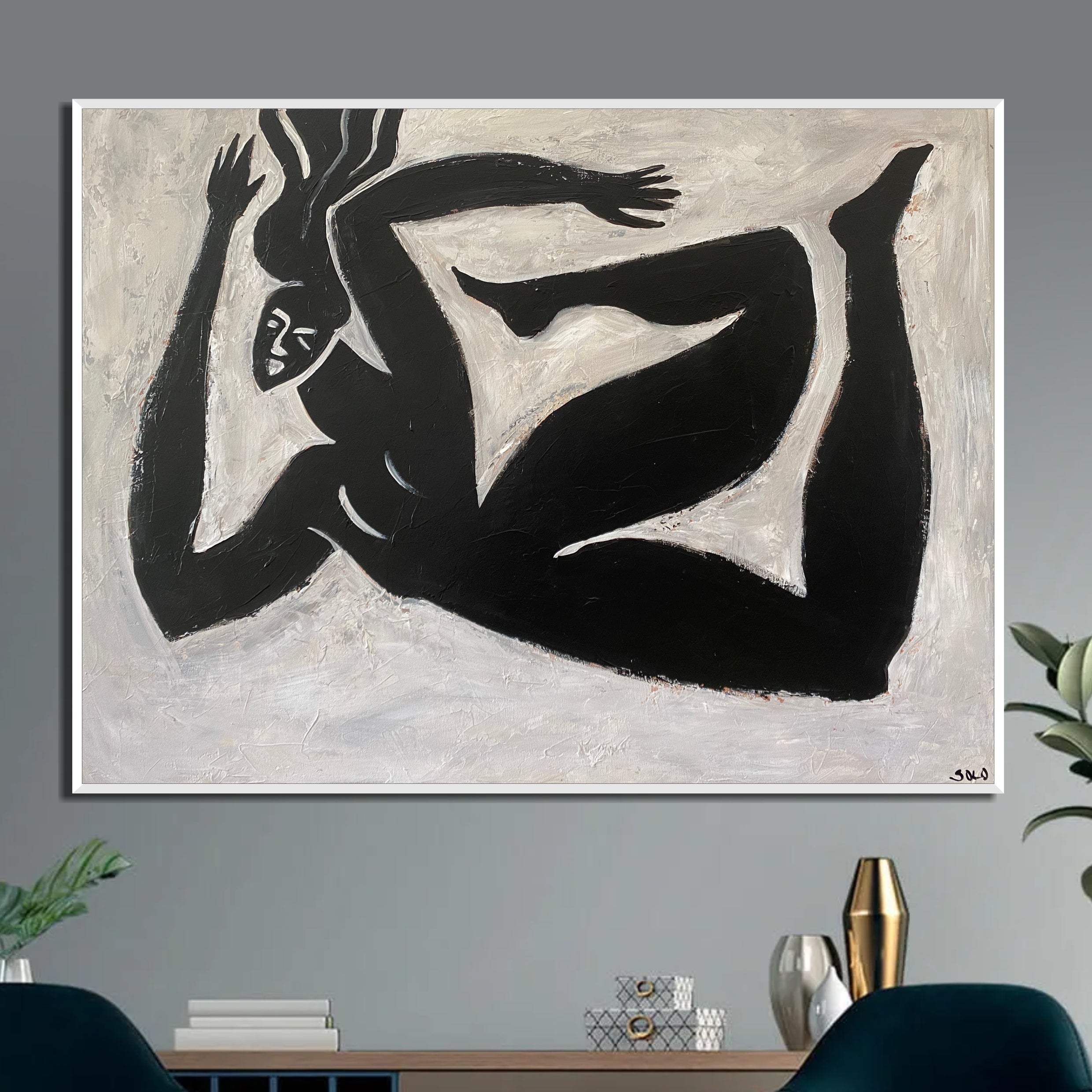 FALLING THROUGH 24"x32"