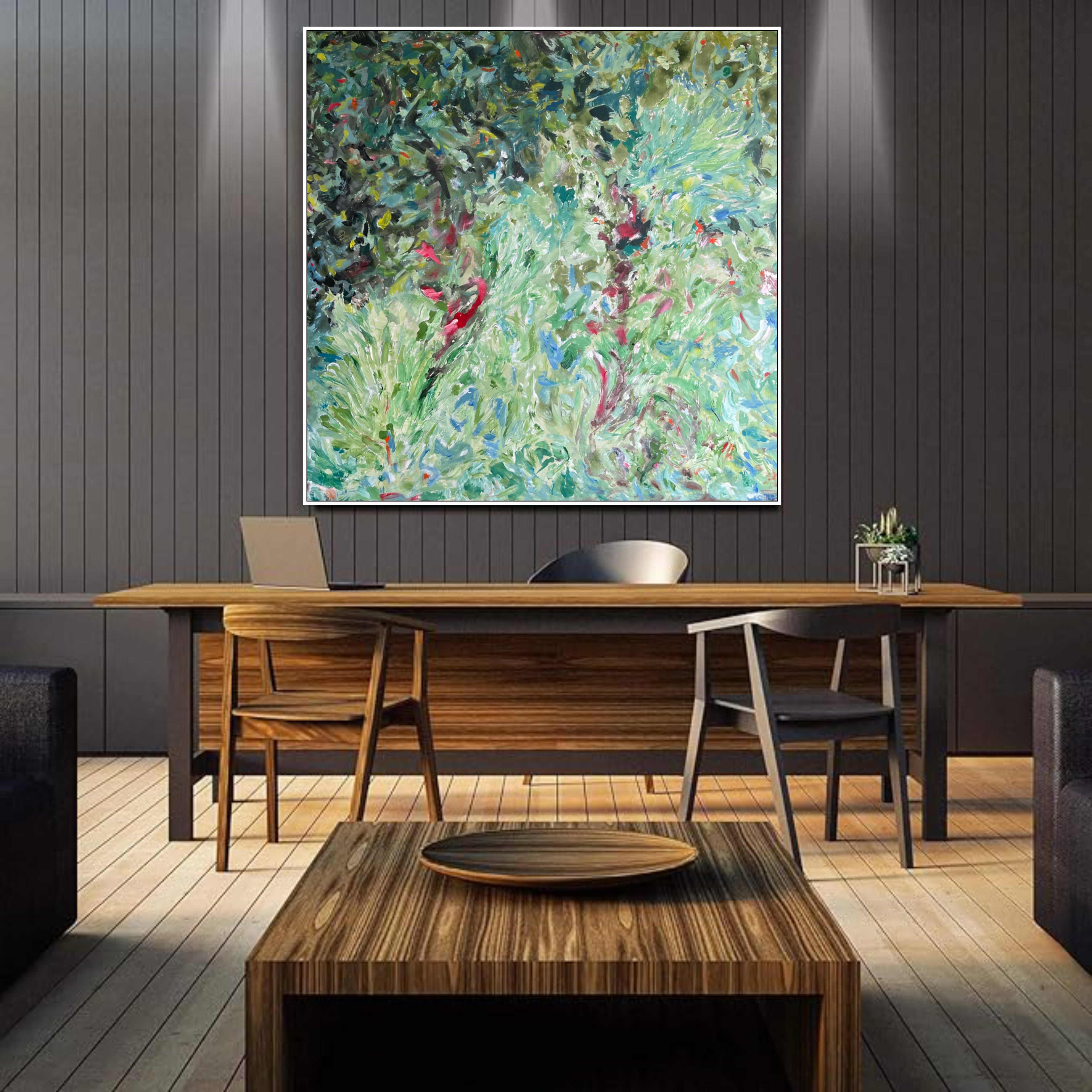 GREEN EFFECT 50"x50"