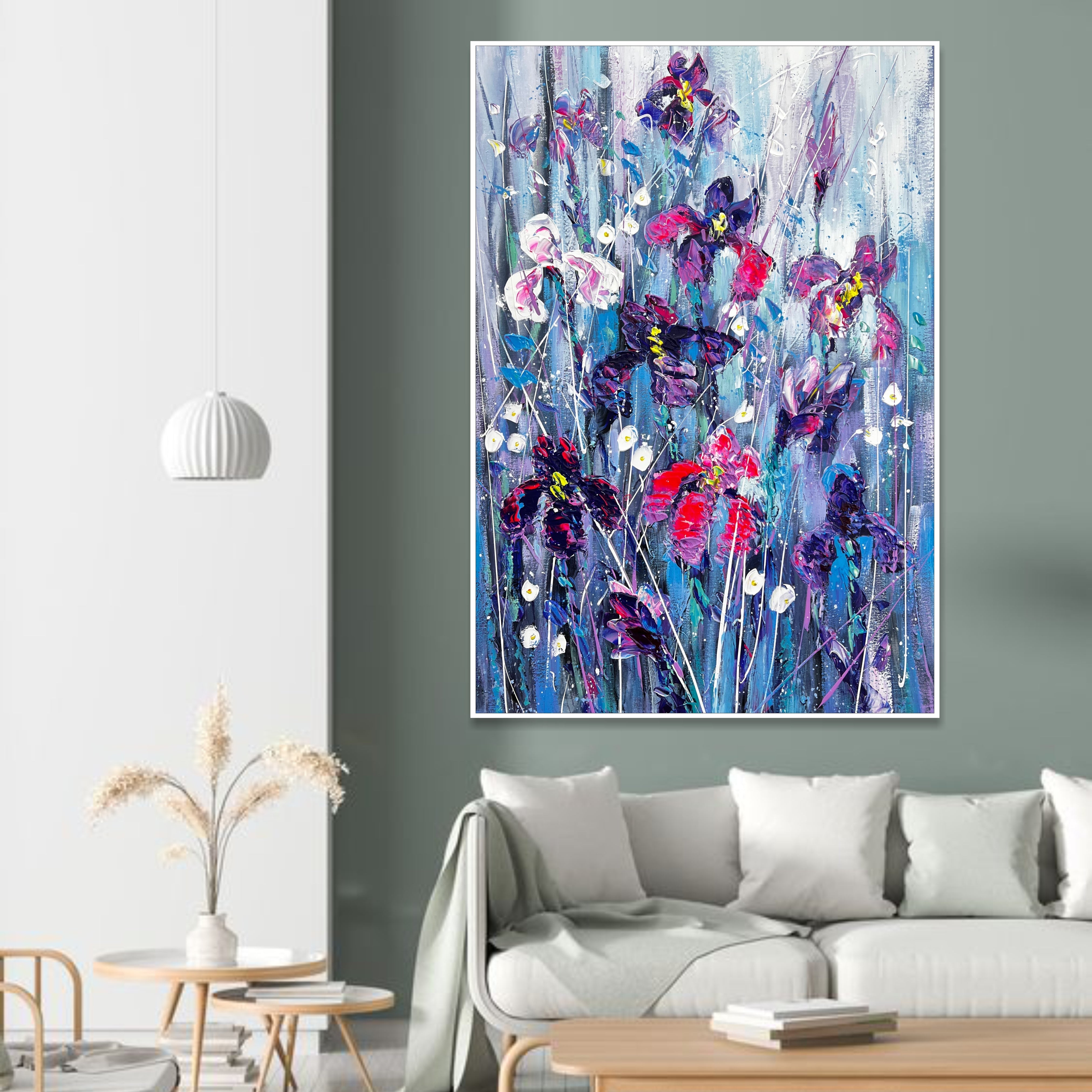 FLORAL SERENADE 50"x34"