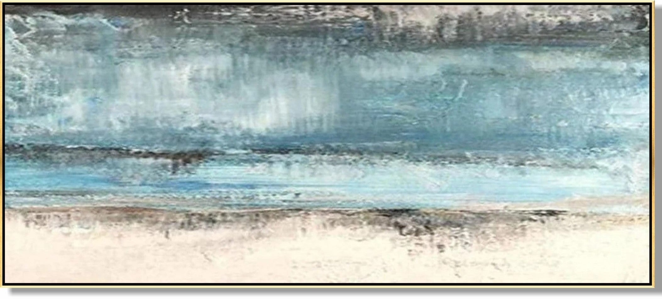 Wall art living room SEA BEACH