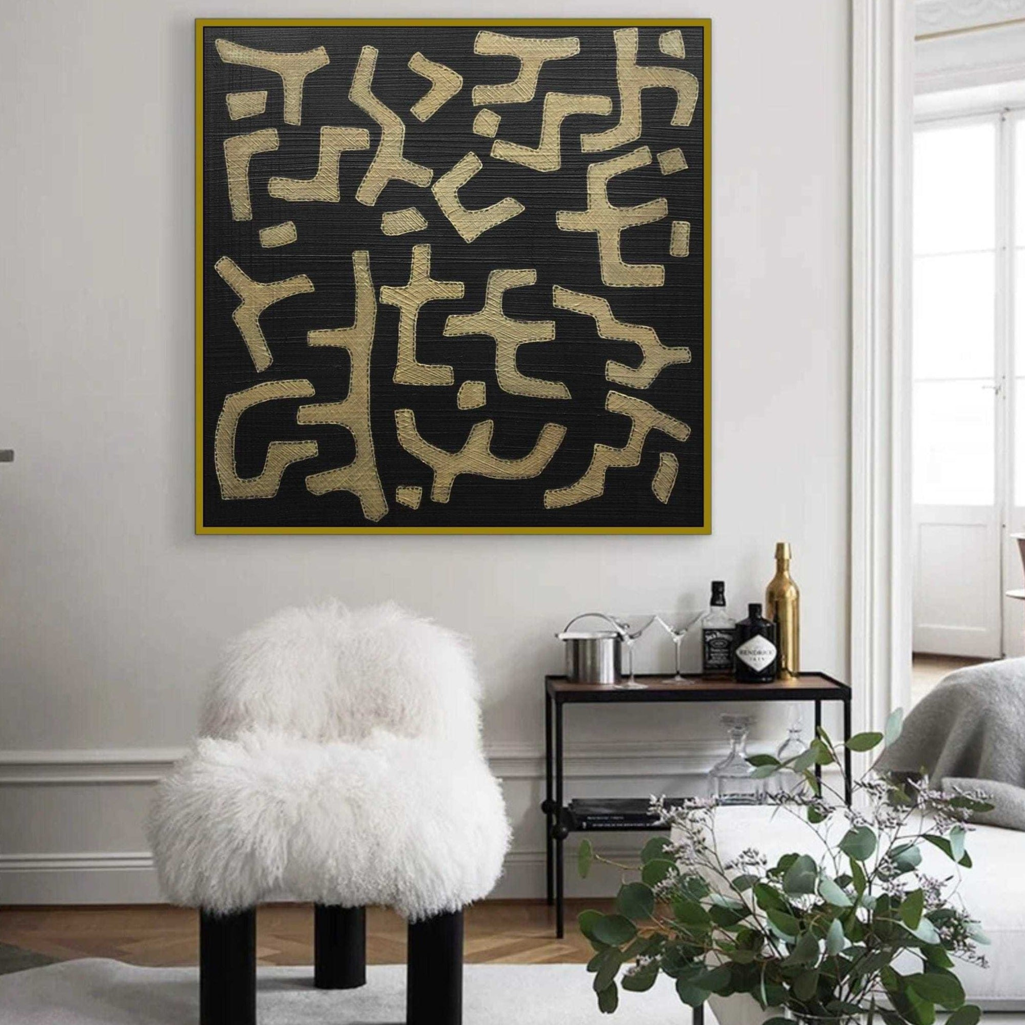 MAP TO NOWHERE 32"x32"