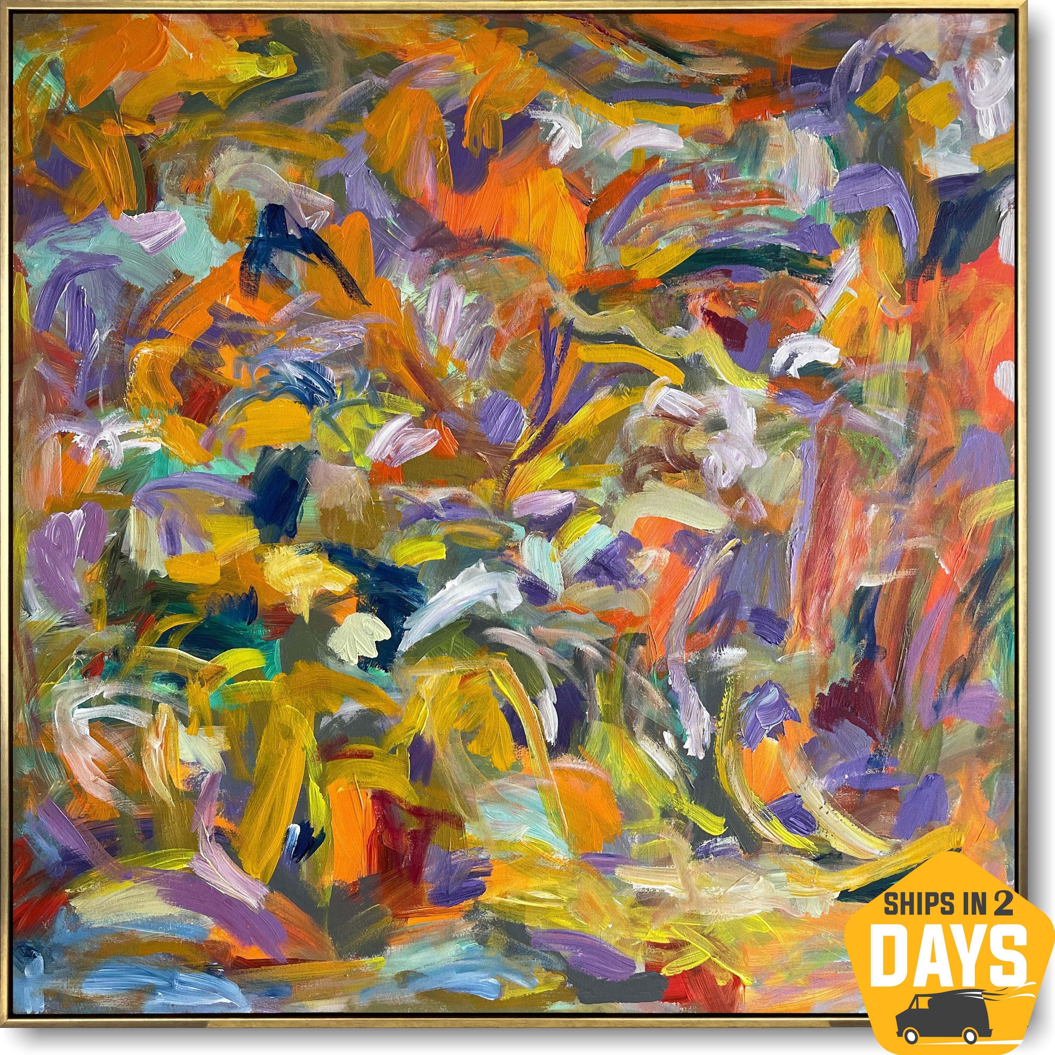 SPRING COLORS 40"x40"