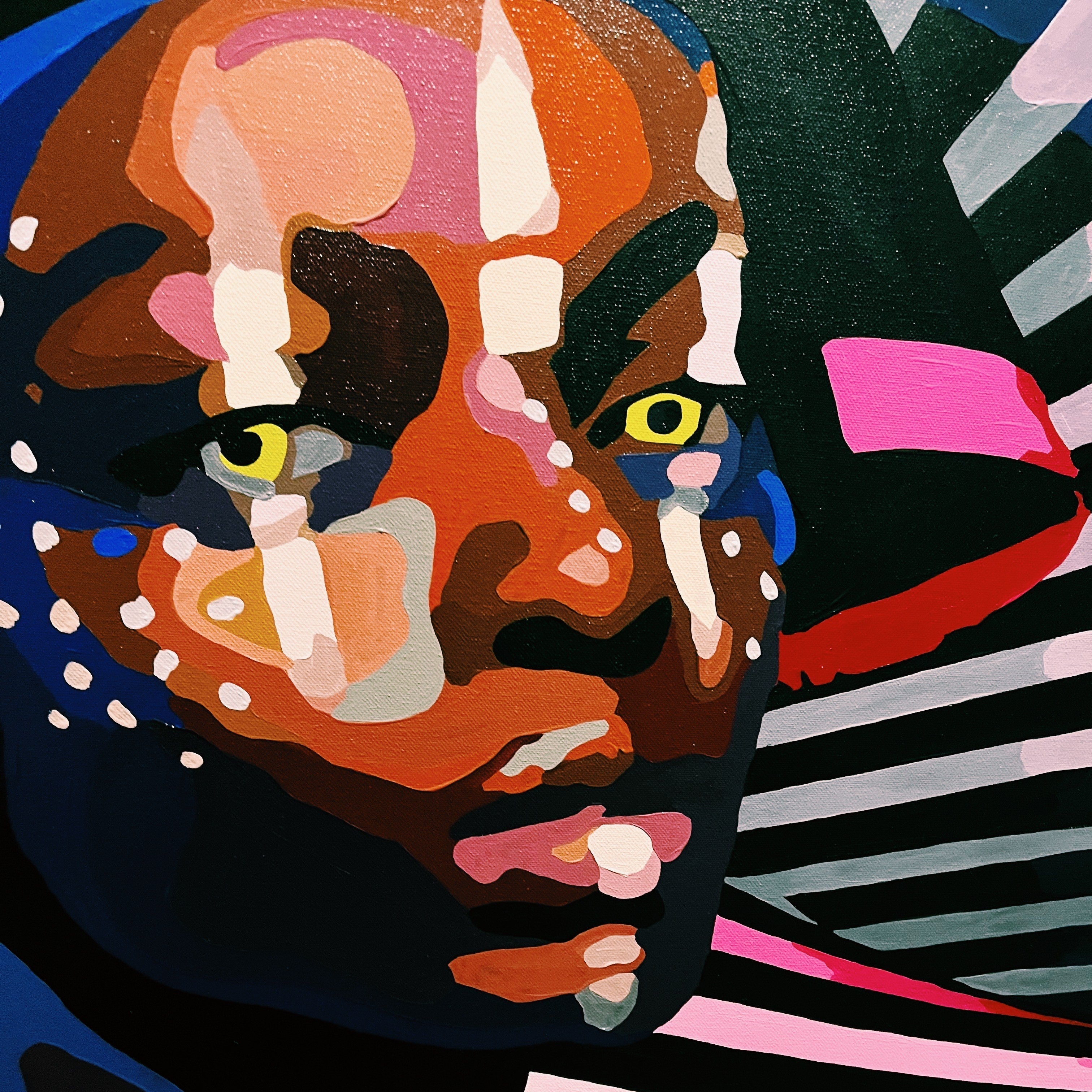 COSMIC GIRL 43.3"x43.3"