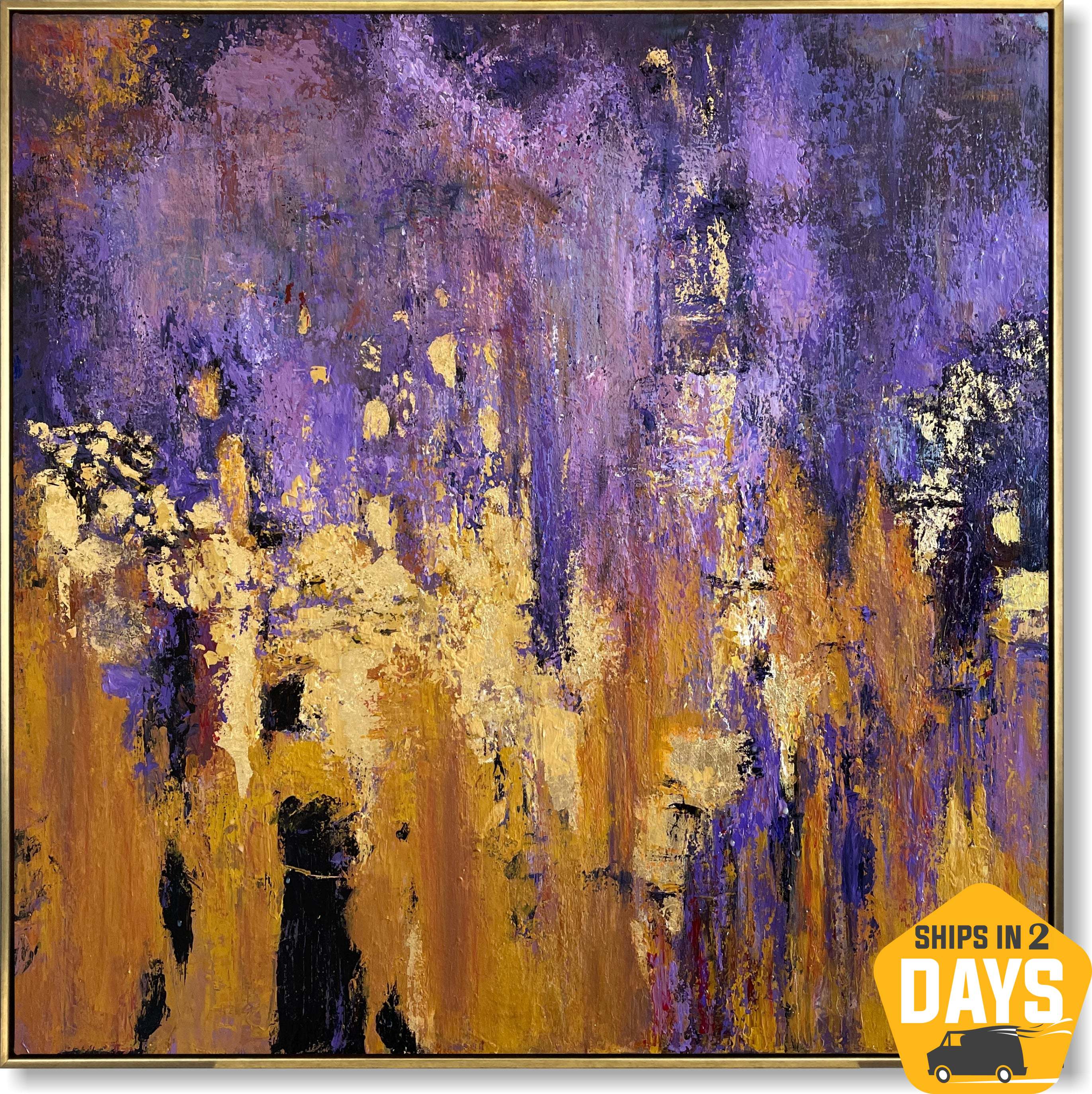 CITY TWILIGHT 31.5"x31.5"