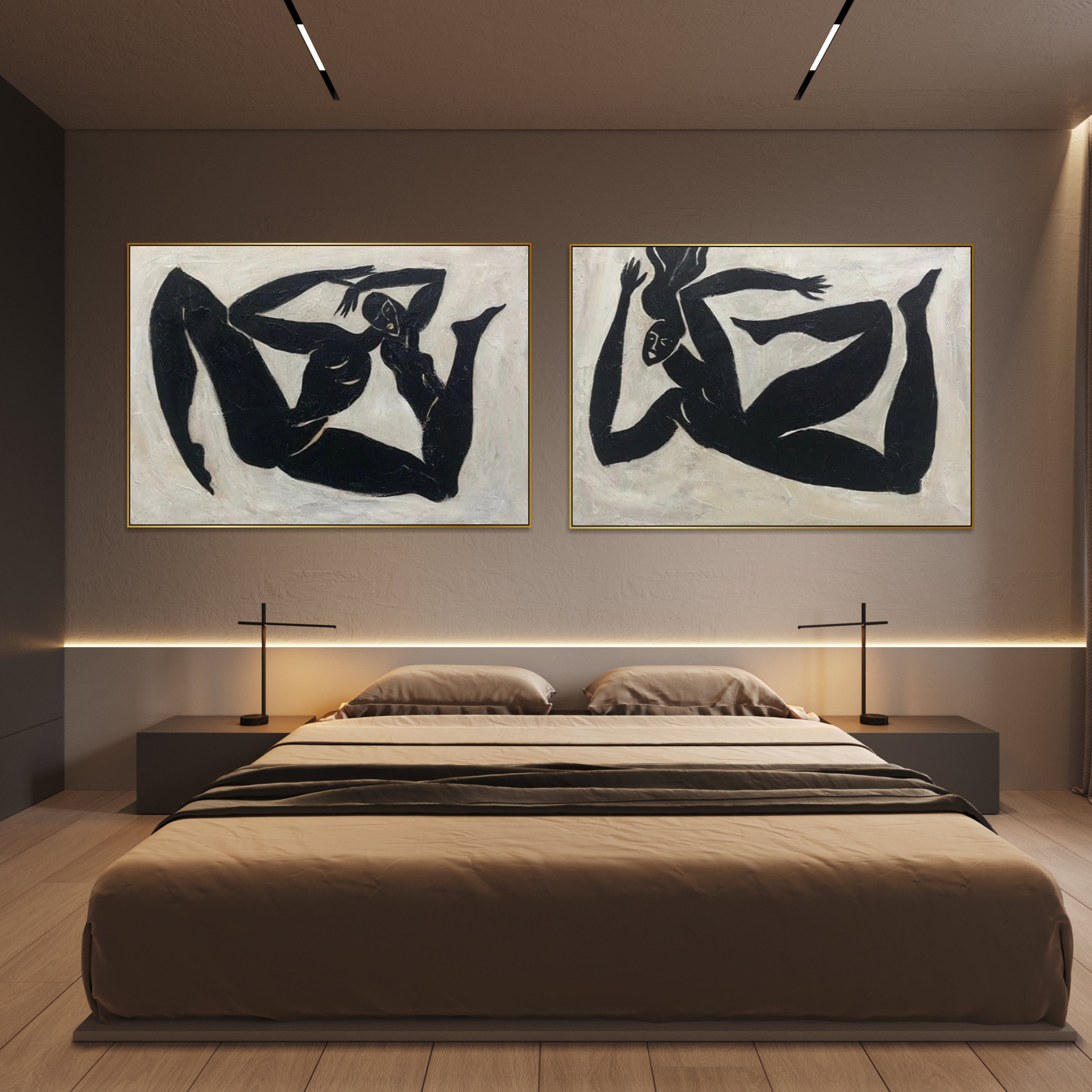 Greek culture black and white paintings OLYMPIC RUNNERS