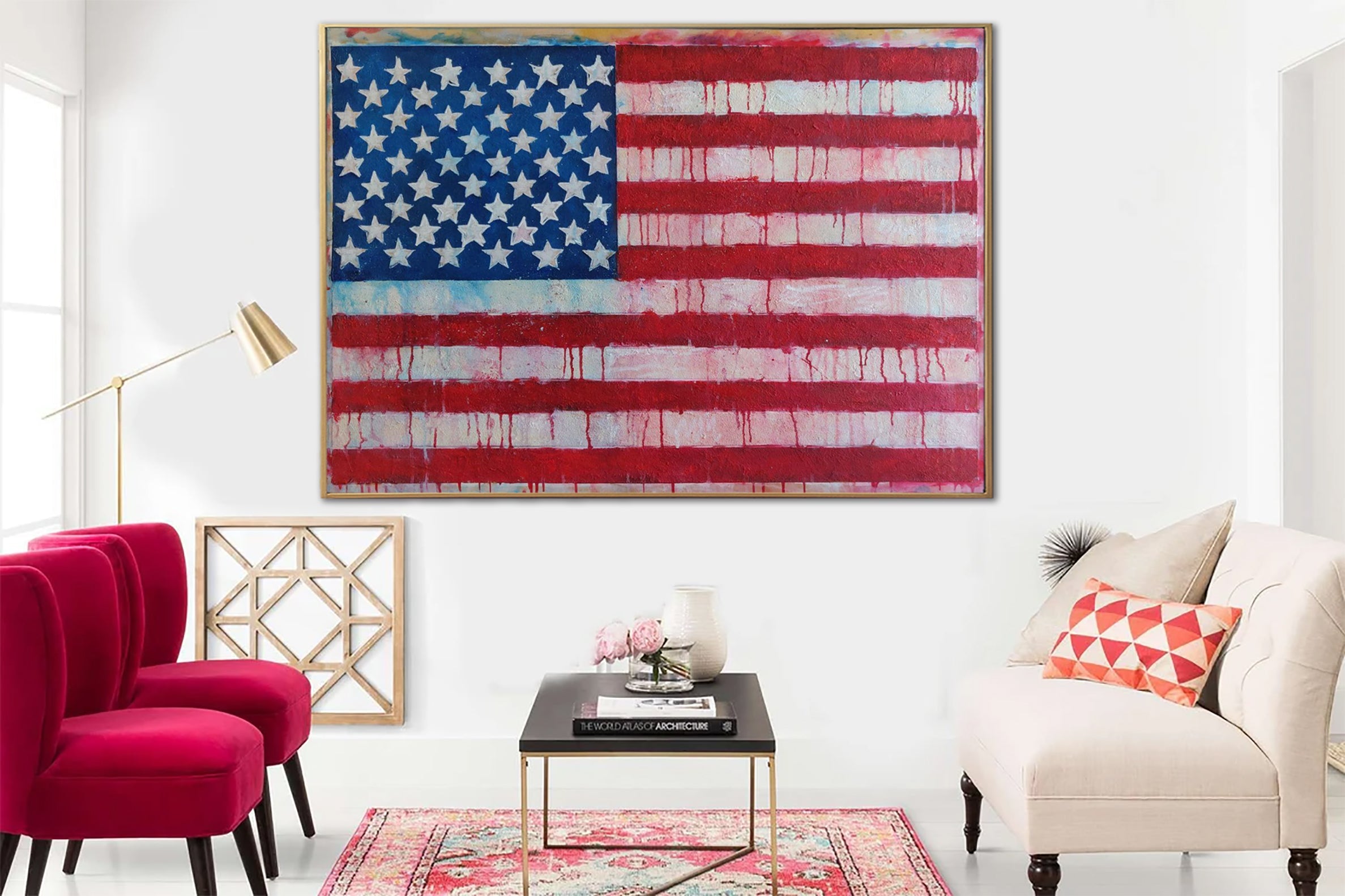 USA FLAG 31.49"x43.30"