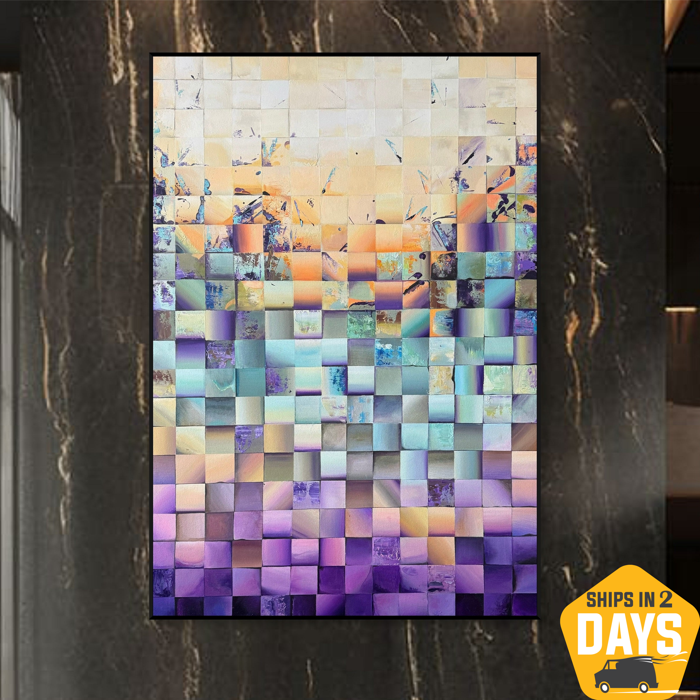 SUNRISE REFLECTION 60"x40"